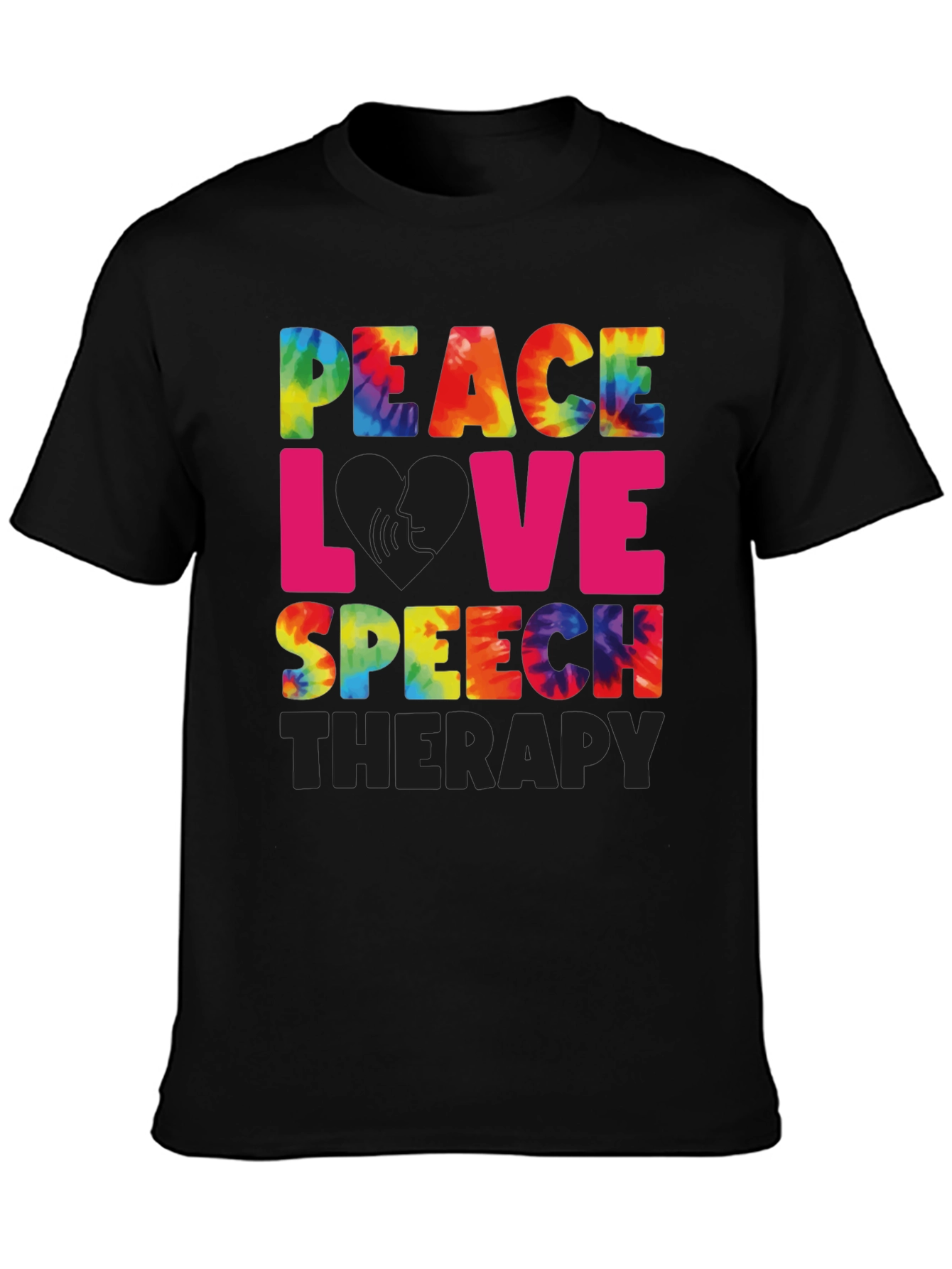Peace Love Speech Therapy T-Shirt