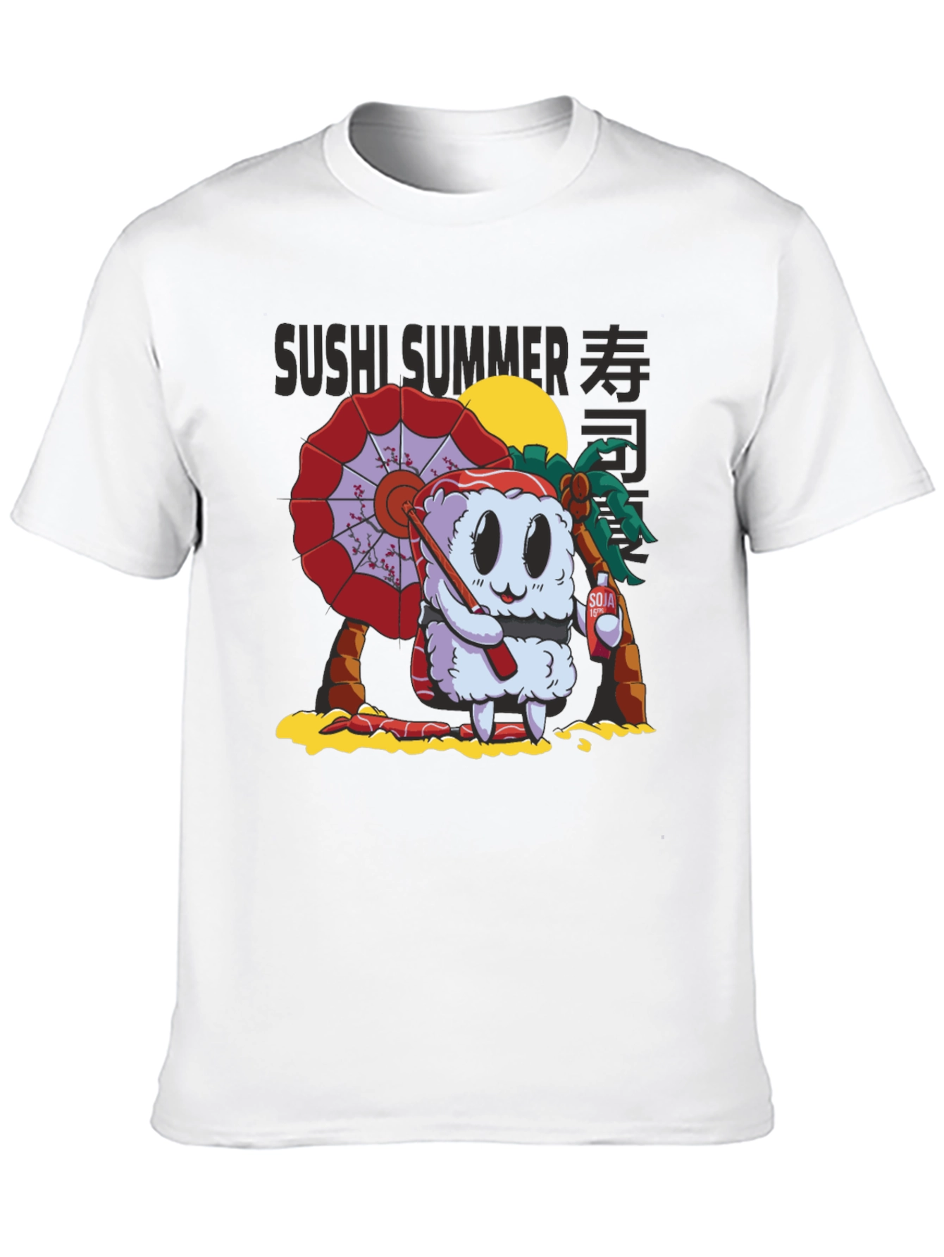Sushi Summer Graphic T-Shirt