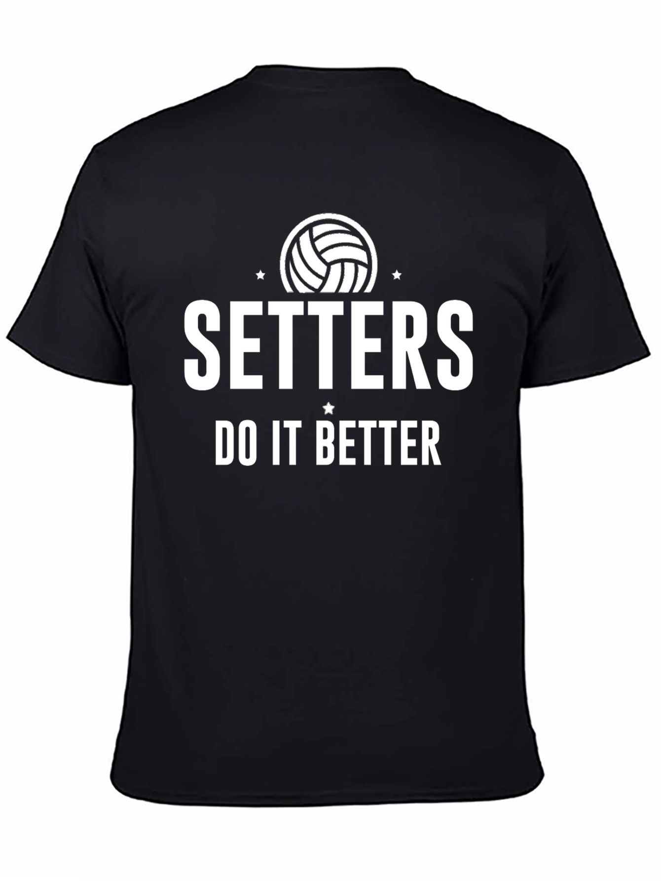 Setters Do It Better Volleyball Graphic T-Shirt