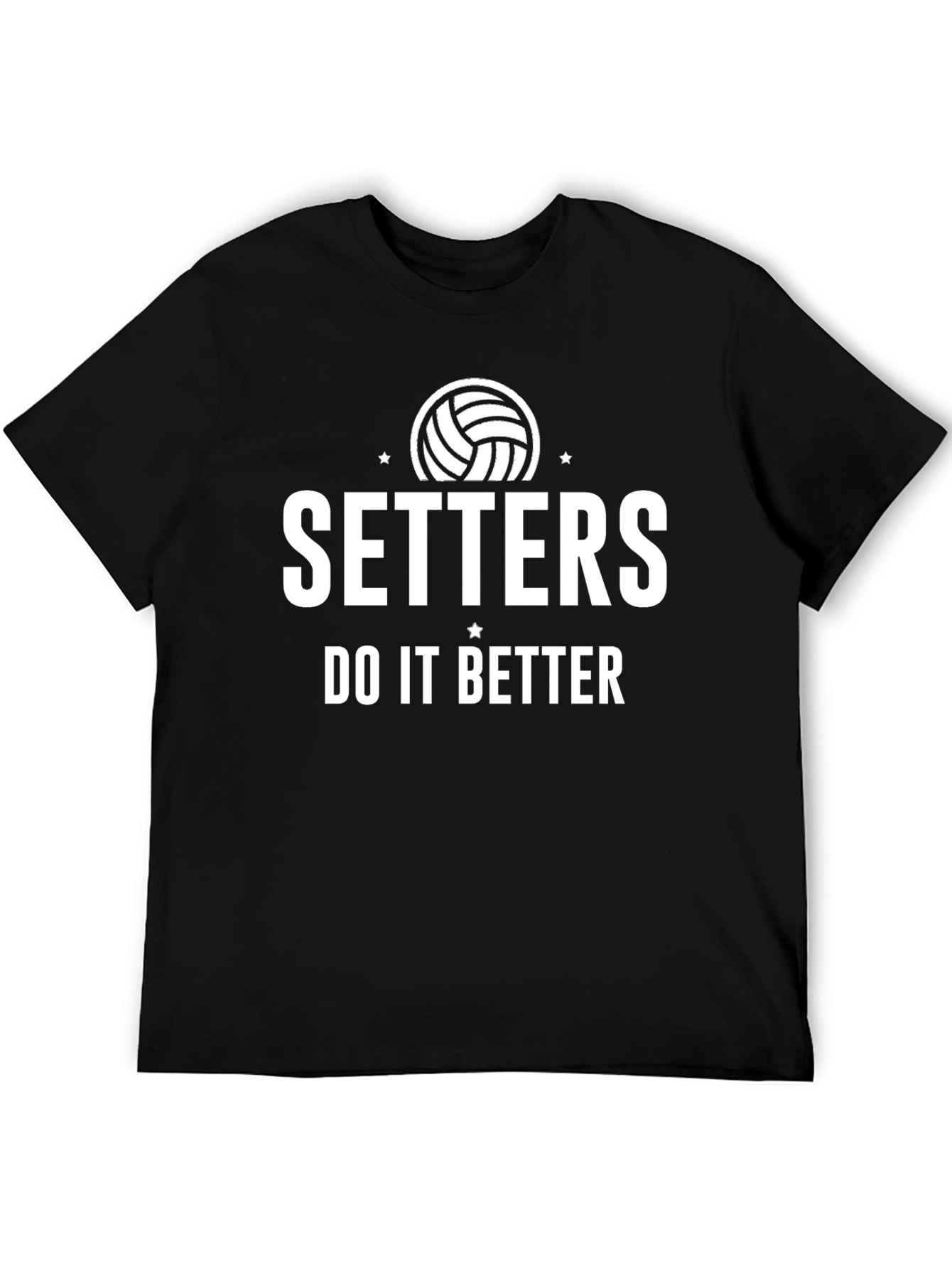 Setters Do It Better Volleyball Graphic T-Shirt