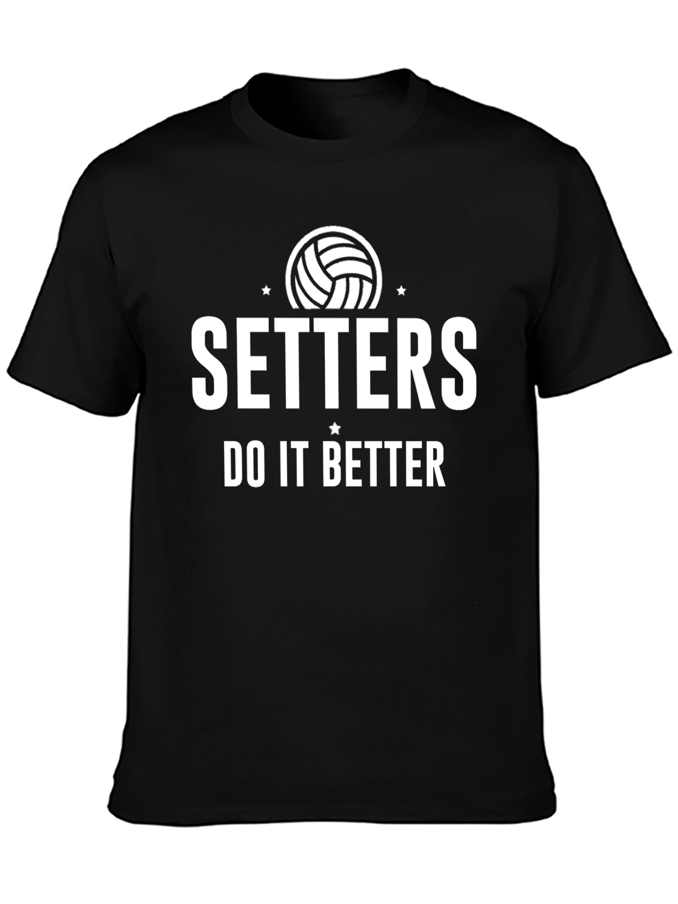 Setters Do It Better Volleyball Graphic T-Shirt