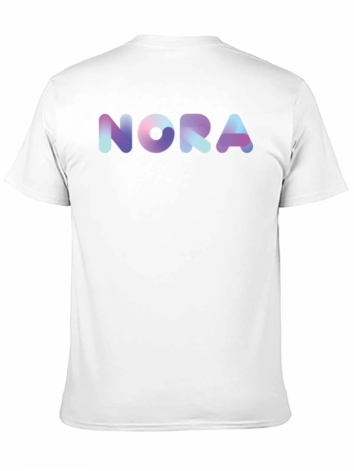 Nora Gradient Graphic Black T-Shirt
