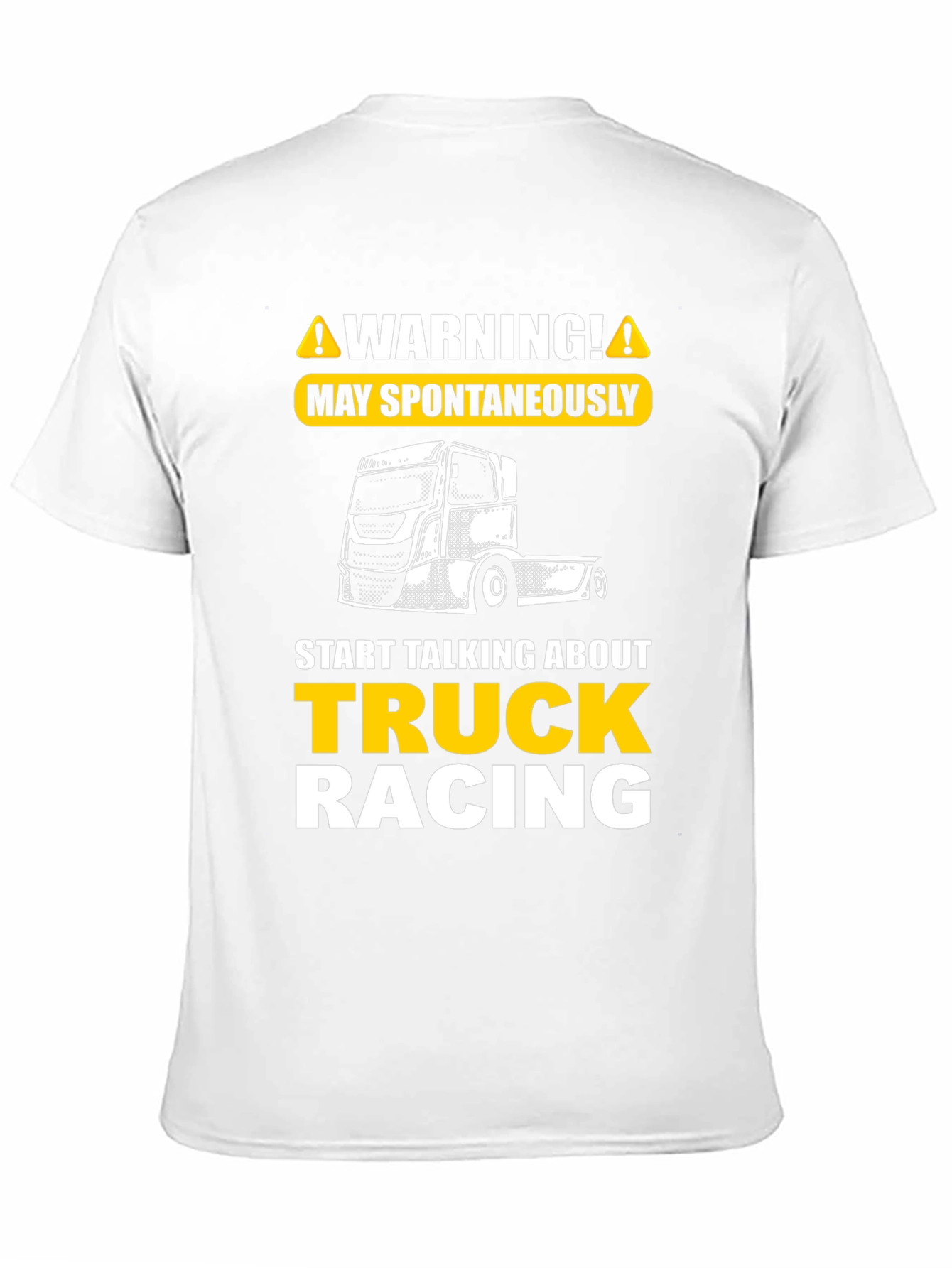 Warning Truck Racing T-Shirt