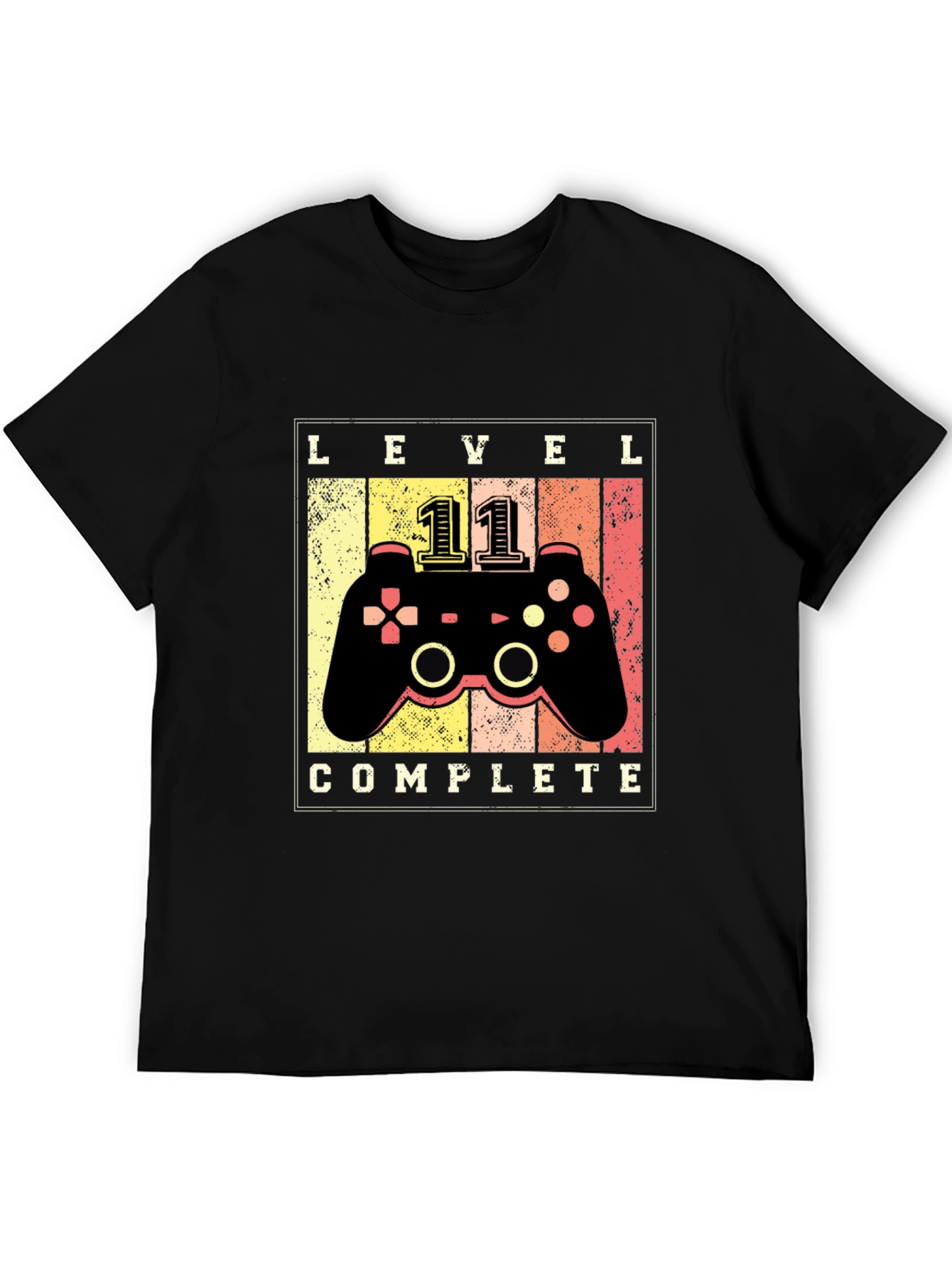 Level 11 Complete Gaming T-Shirt - Gamer Gift