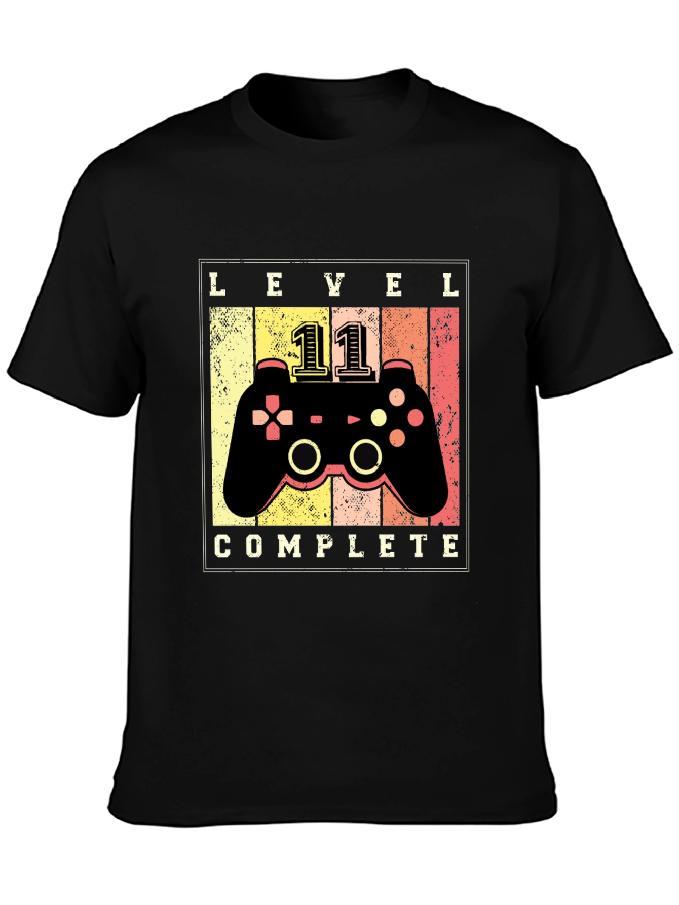 Level 11 Complete Gaming T-Shirt - Gamer Gift