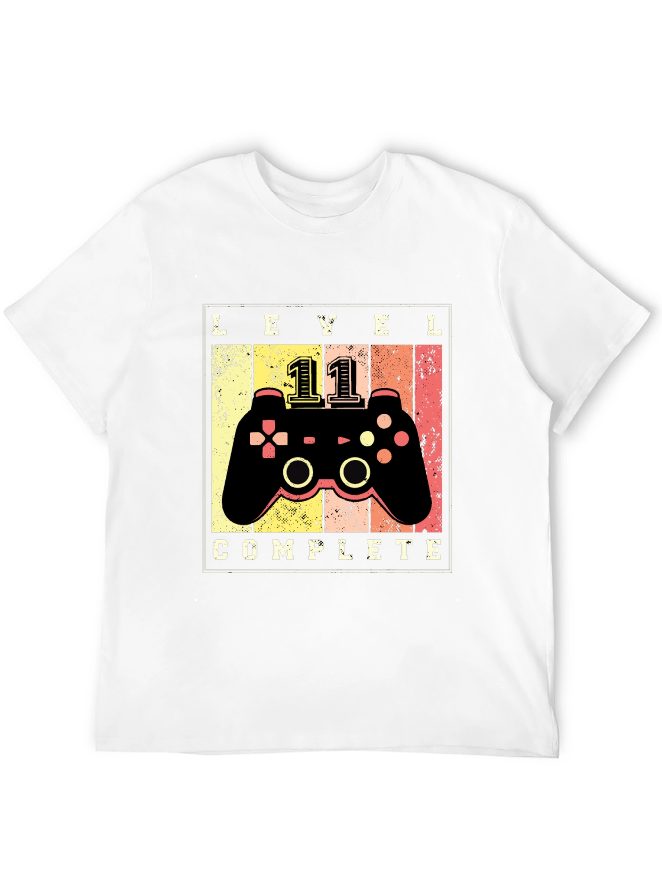 Level 11 Complete Gaming T-Shirt - Gamer Gift