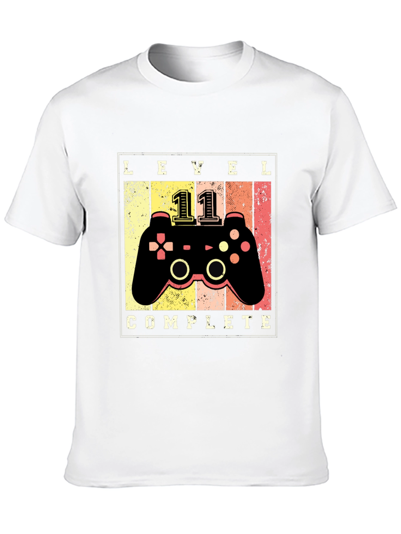 Level 11 Complete Gaming T-Shirt - Gamer Gift