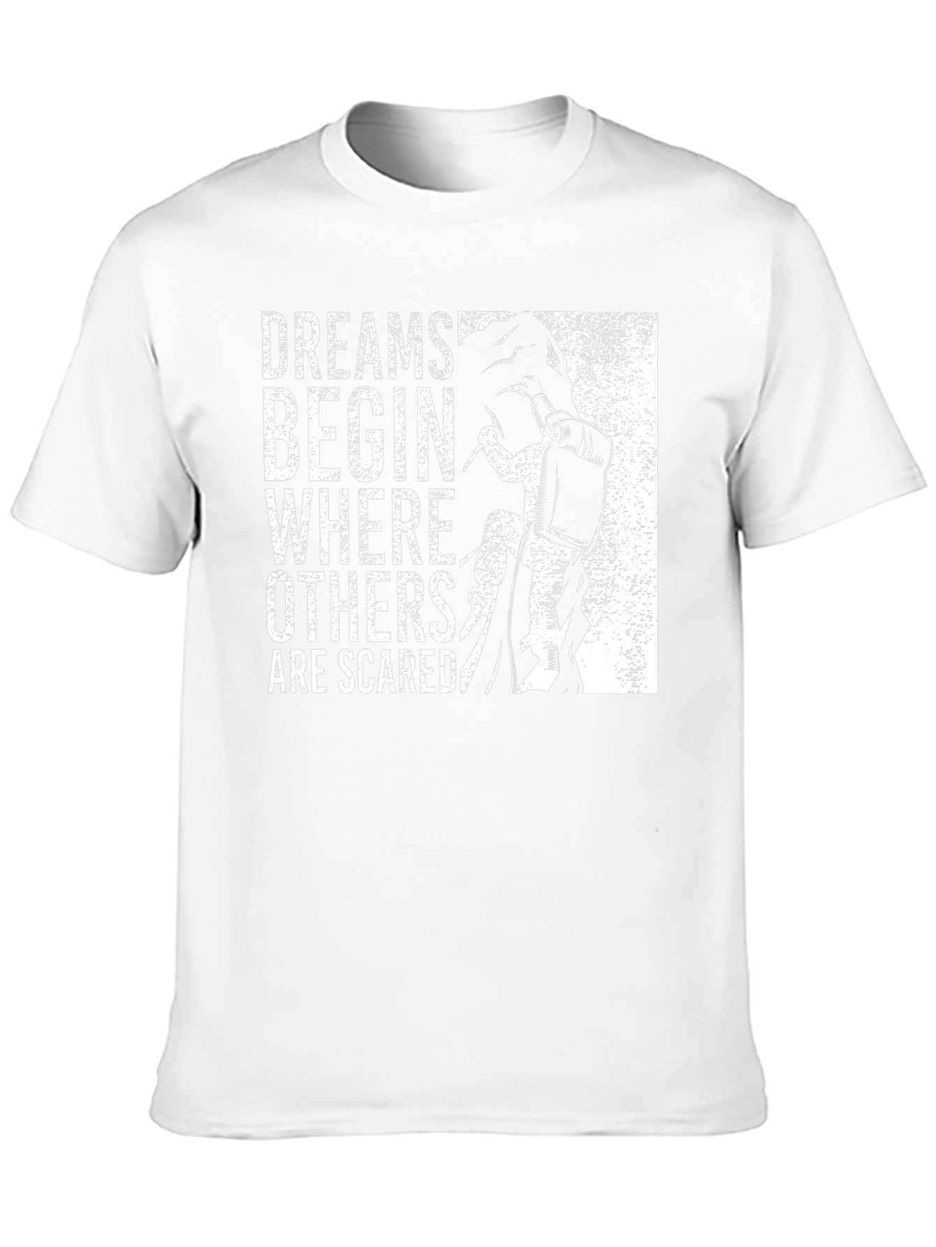 Dreams Begin T-Shirt: Inspirational Graphic Tee
