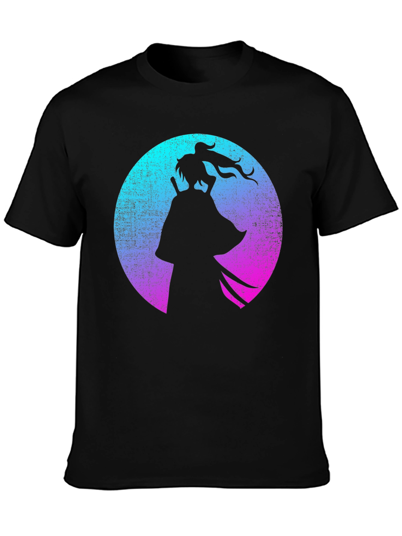 Samurai Silhouette Graphic Tee