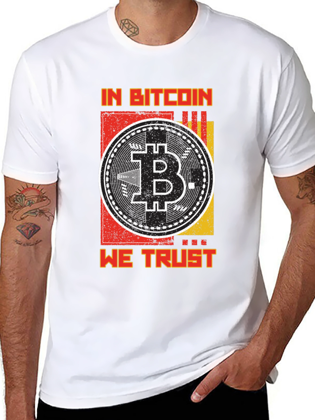 Bitcoin Trust Graphic Tee - Crypto Investor Style