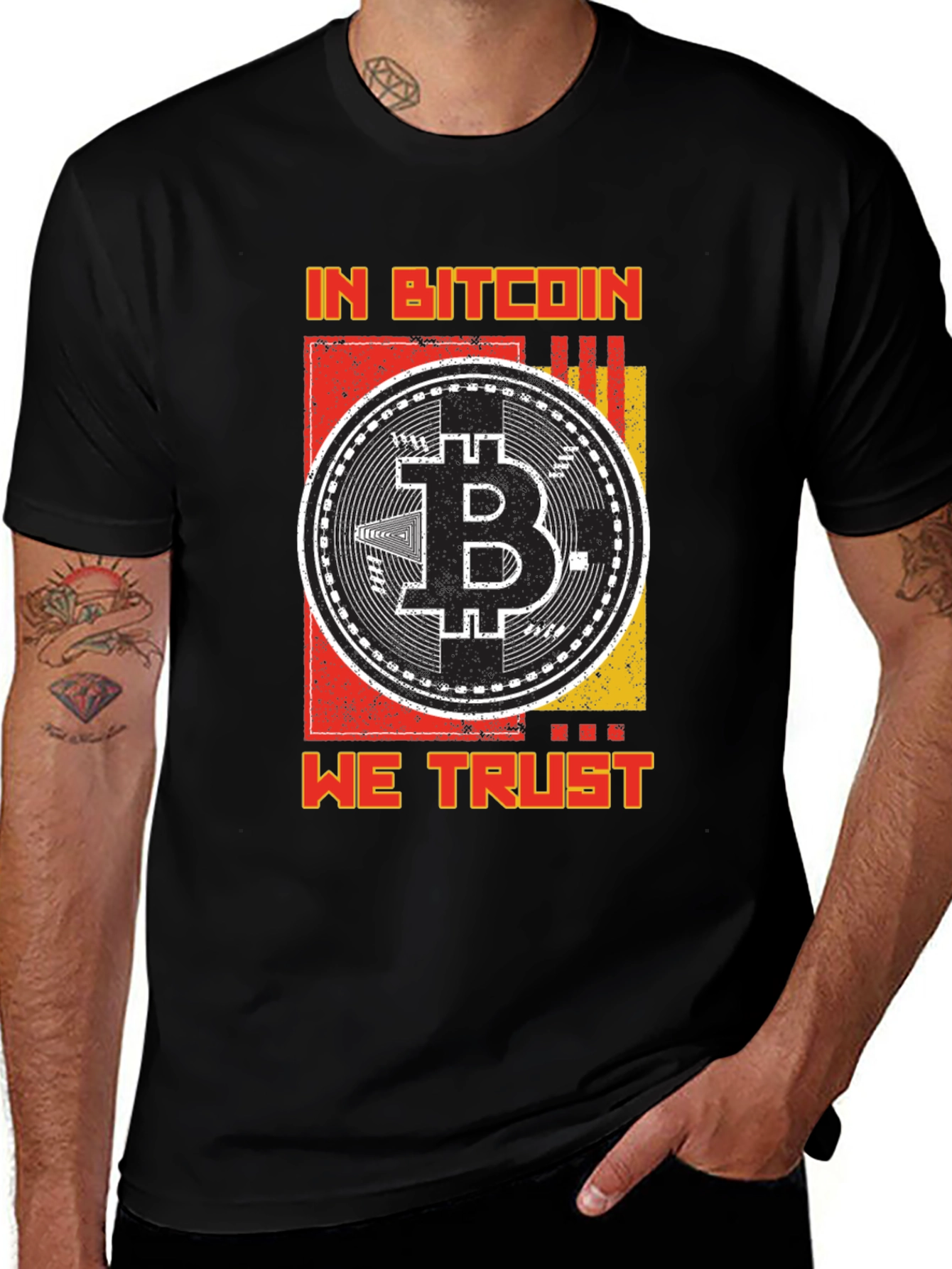 Bitcoin Trust Graphic Tee - Crypto Investor Style