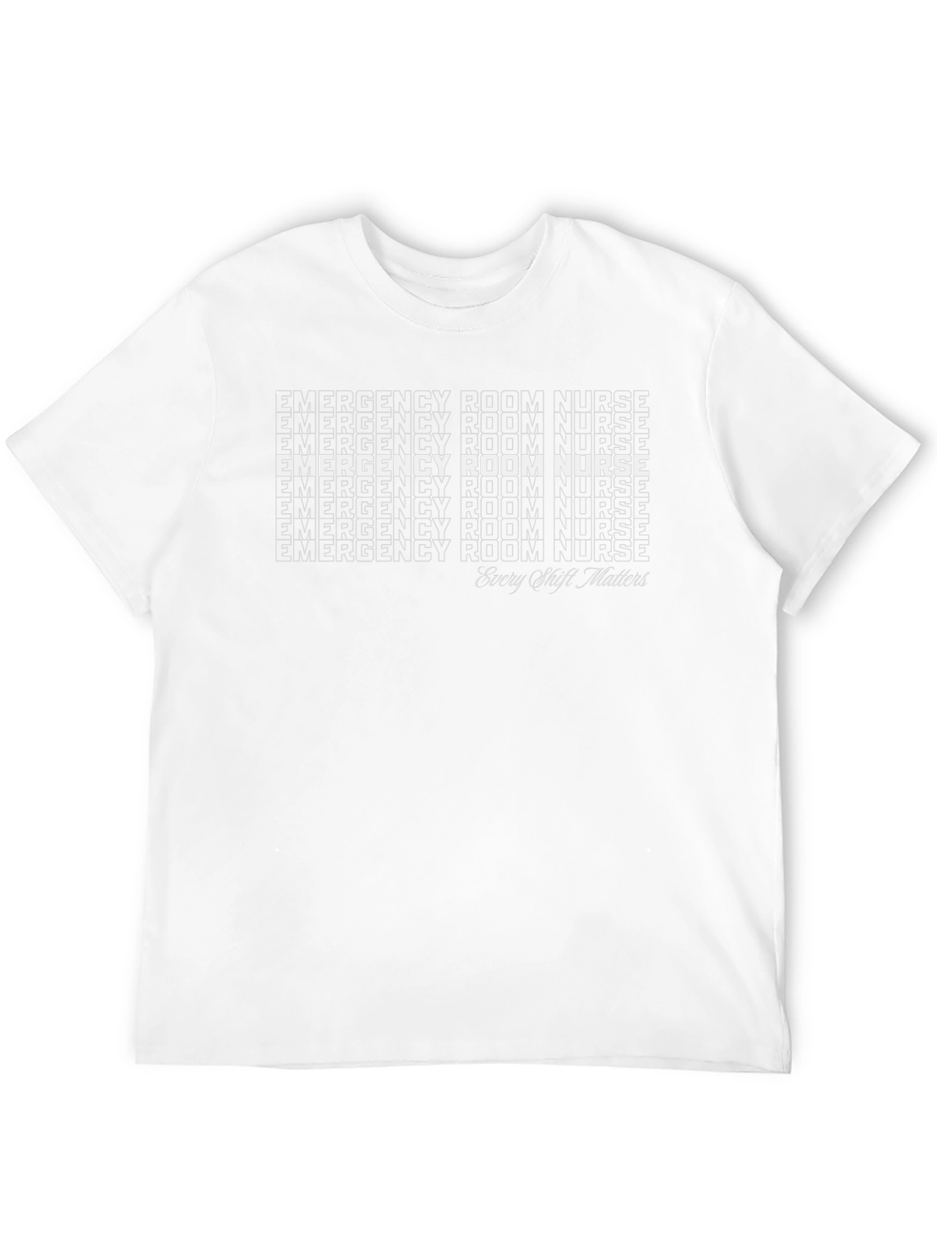 Emergency Room Nurse Graphic T-Shirt