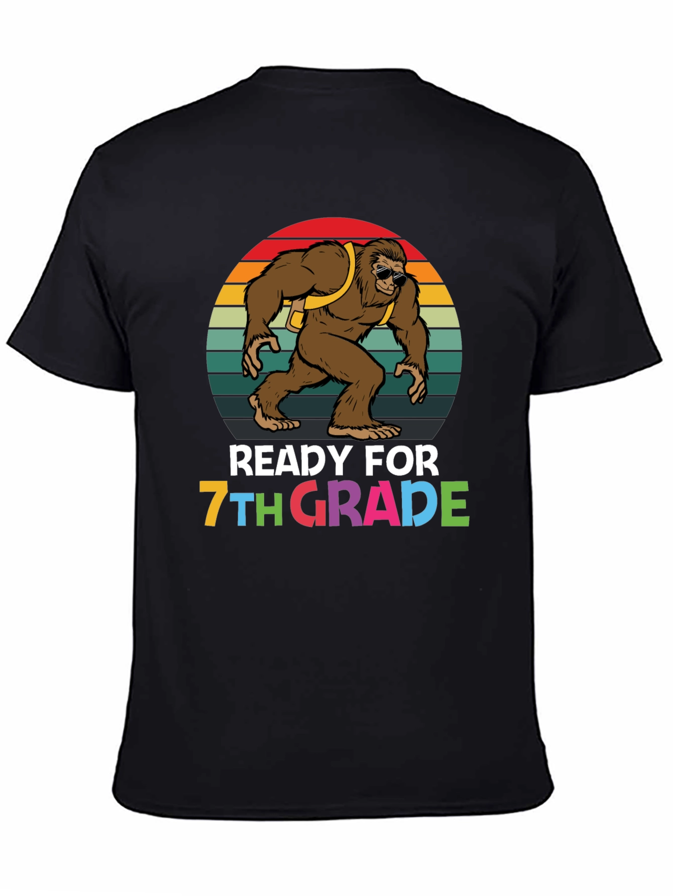 Ready for 7th Grade Bigfoot T-Shirt