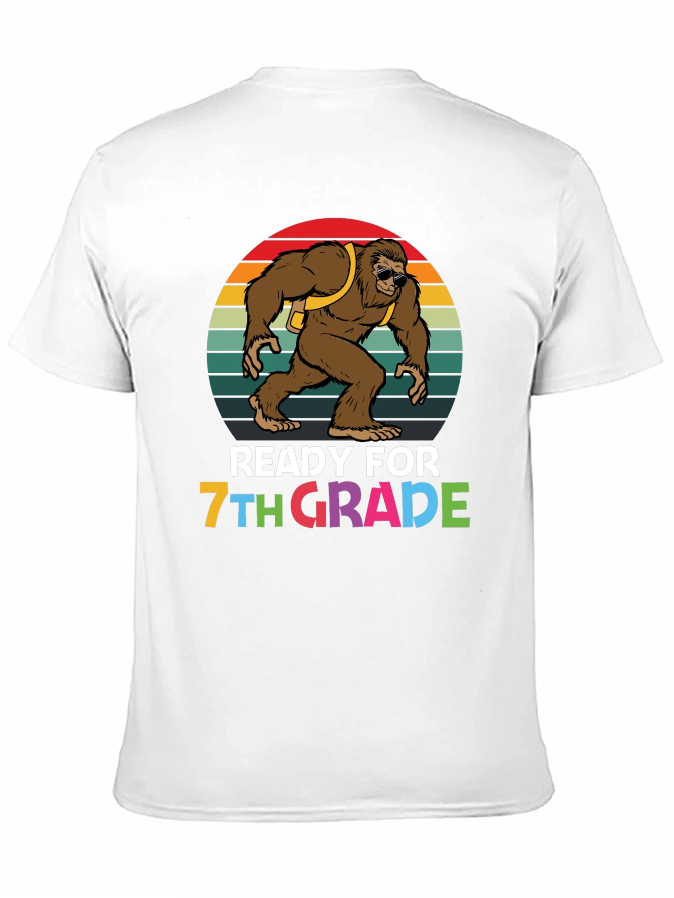 Ready for 7th Grade Bigfoot T-Shirt