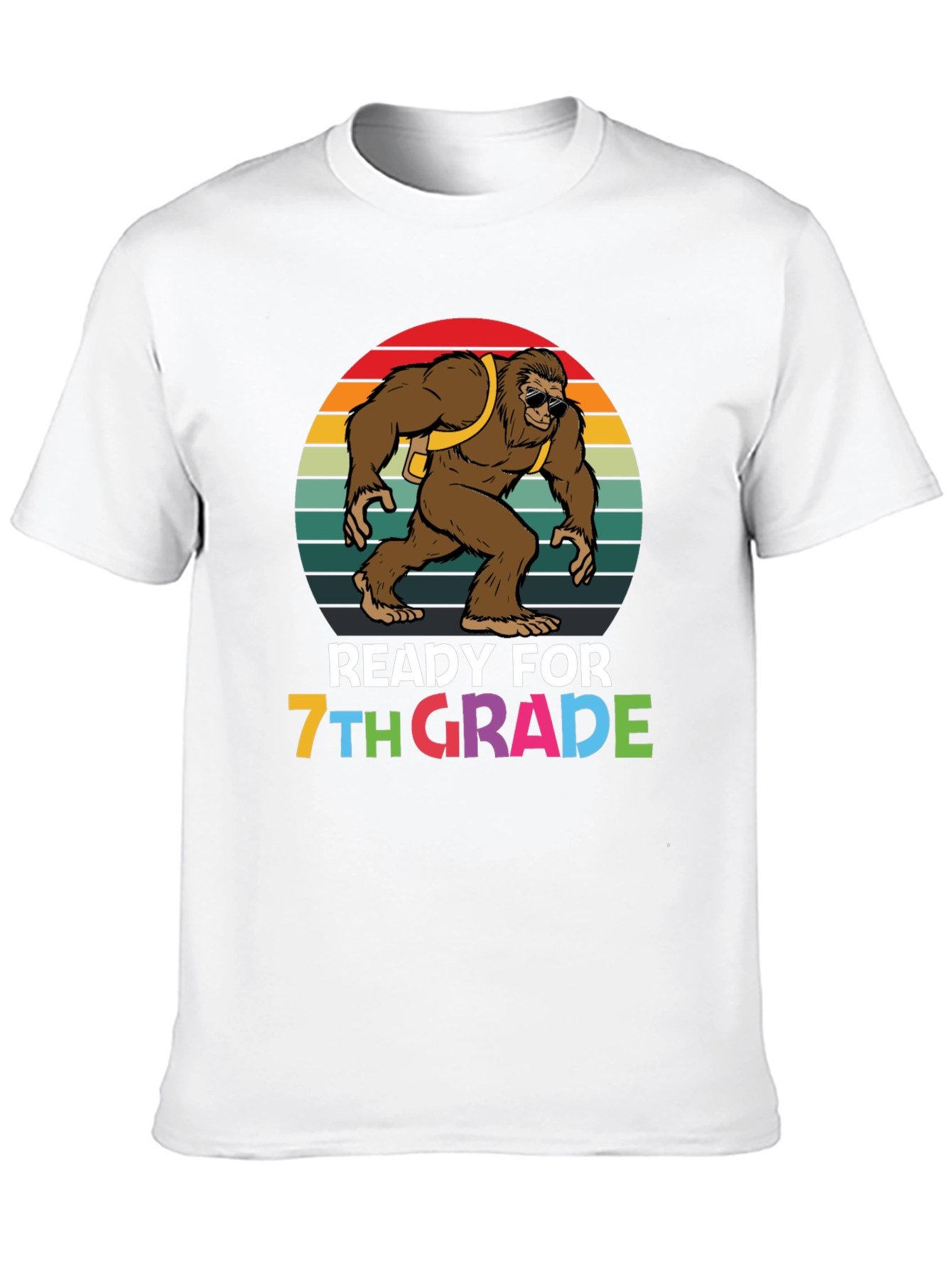 Ready for 7th Grade Bigfoot T-Shirt