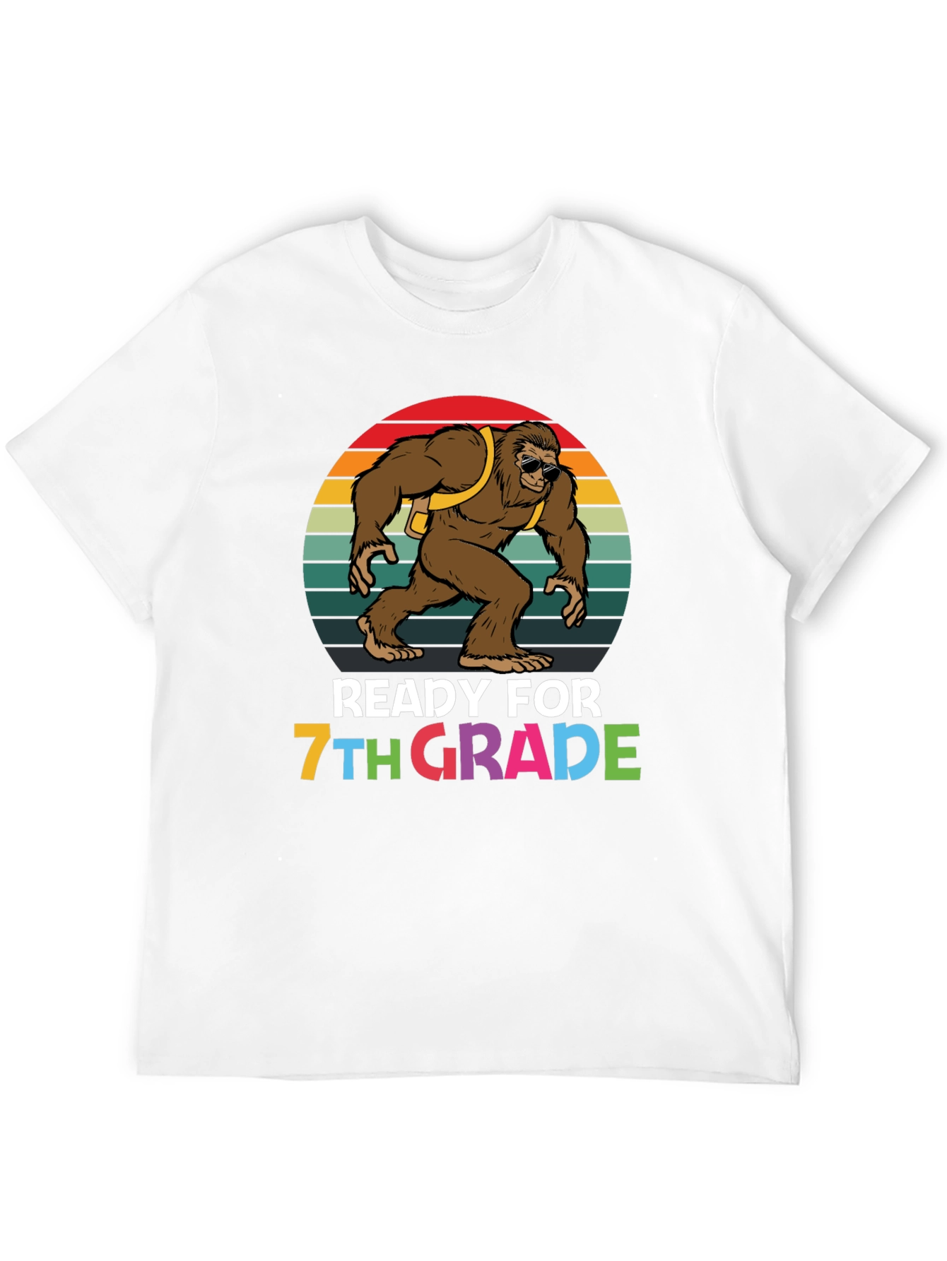 Ready for 7th Grade Bigfoot T-Shirt