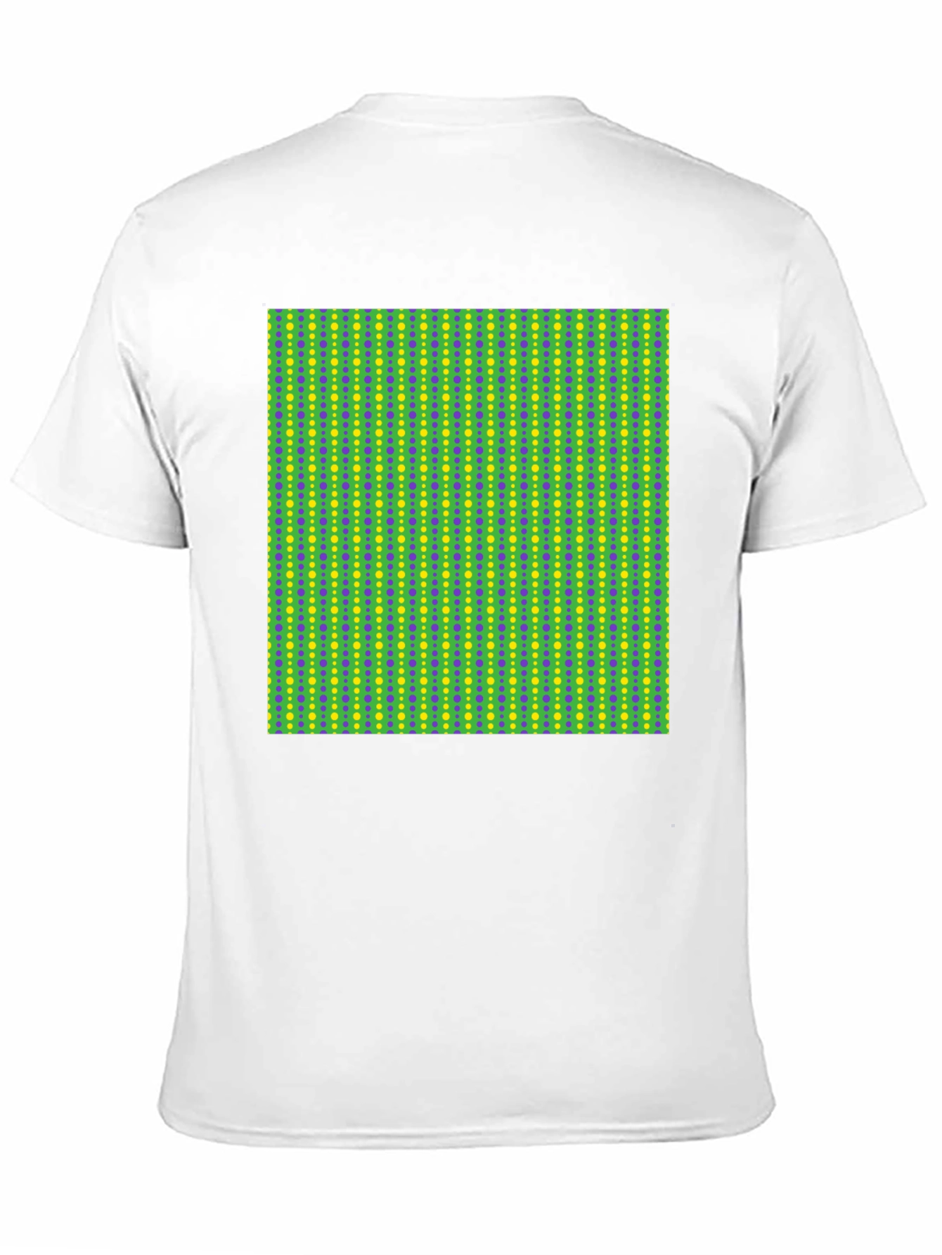 Groovy Geometric Print Black T-Shirt