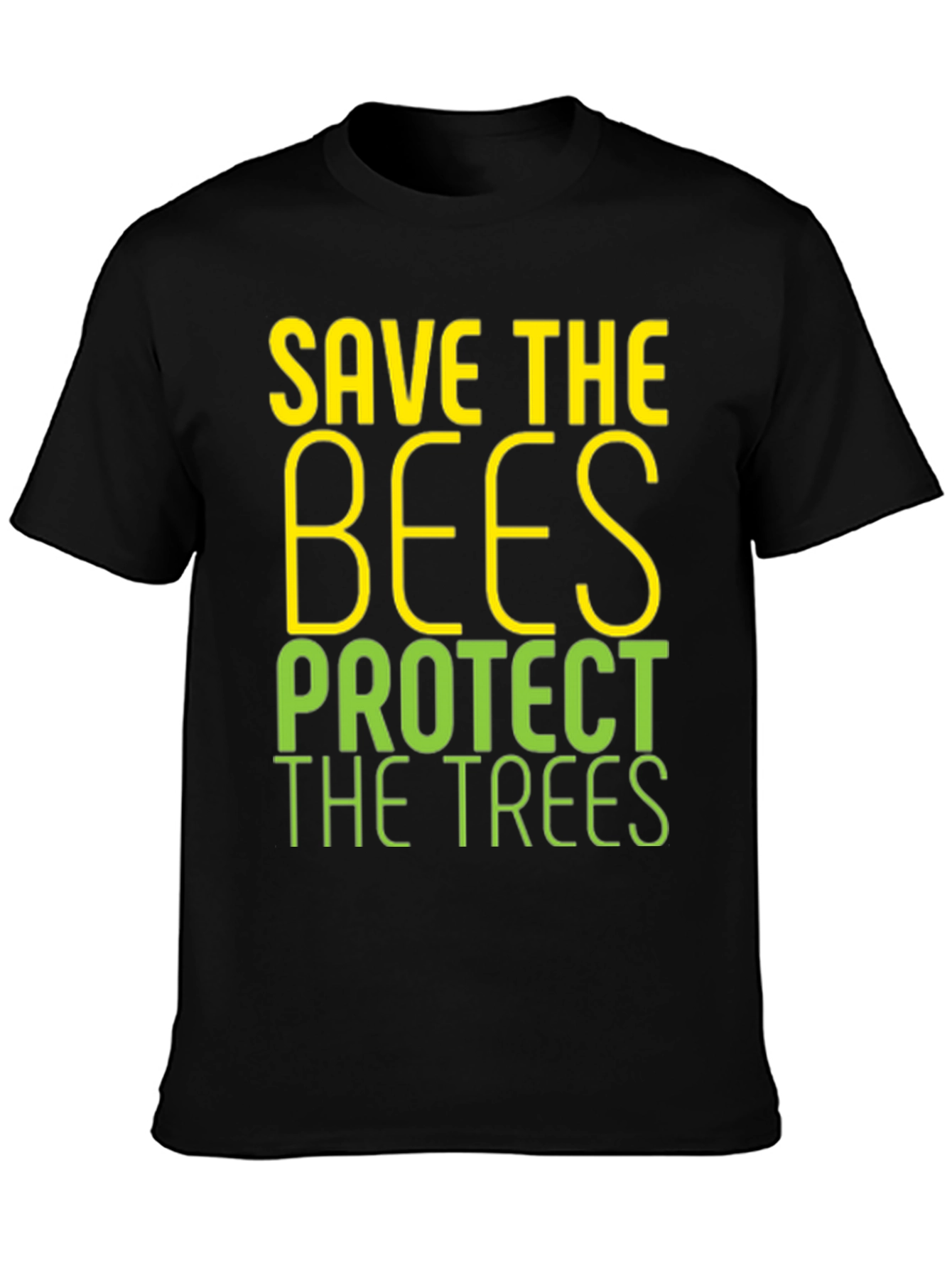 Save the Bees Protect the Trees Graphic Tee