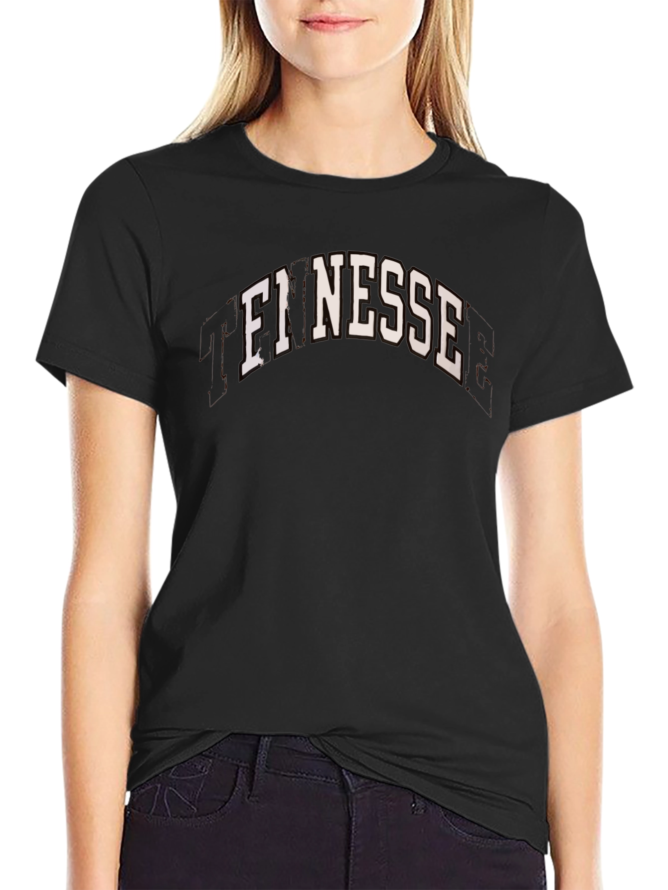 F1 NESSE Black Cotton Graphic Tee