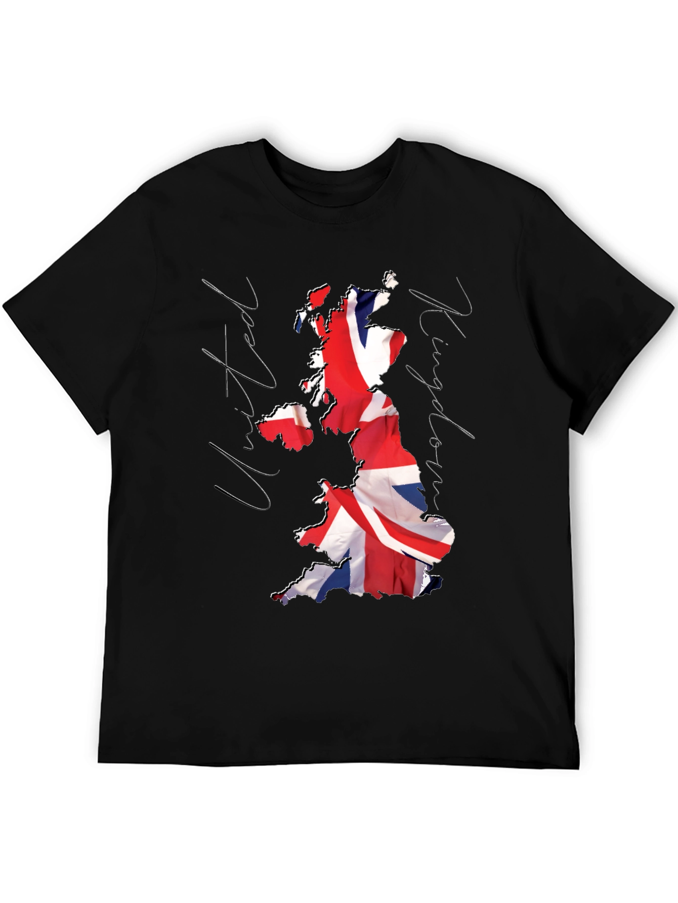 Union Jack Map T-Shirt - United Kingdom Pride
