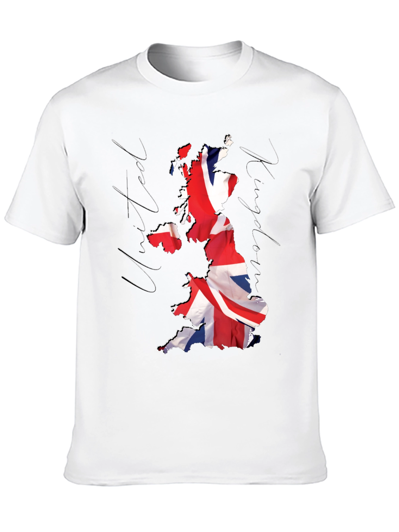 Union Jack Map T-Shirt - United Kingdom Pride