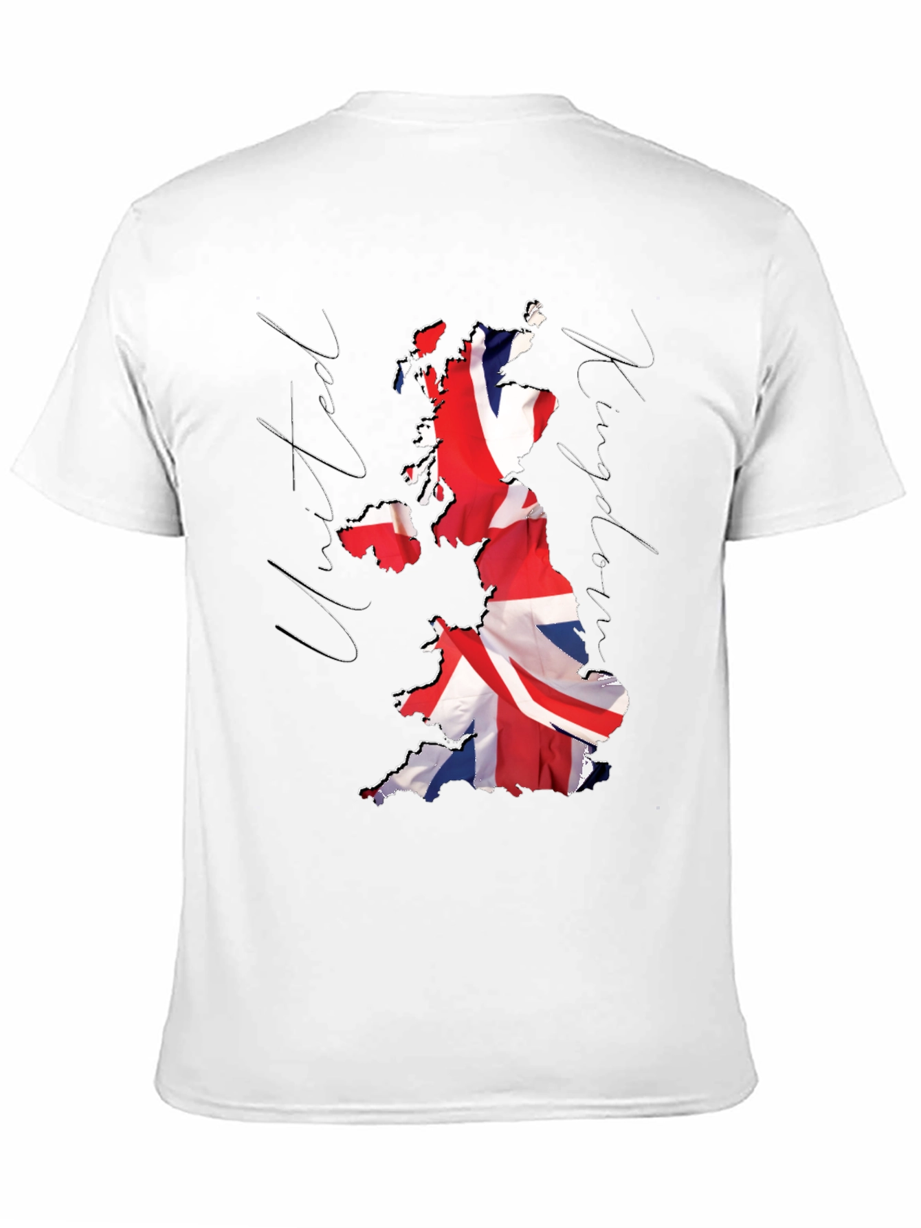 Union Jack Map T-Shirt - United Kingdom Pride
