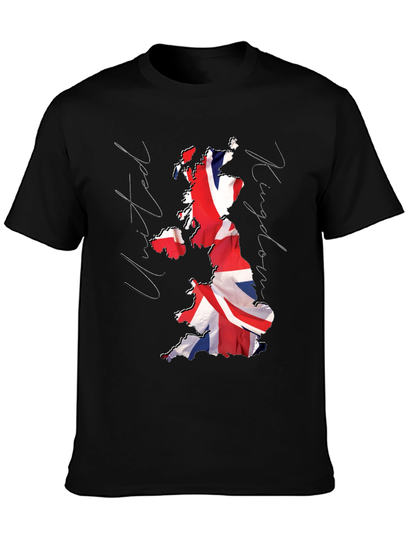 Union Jack Map T-Shirt - United Kingdom Pride