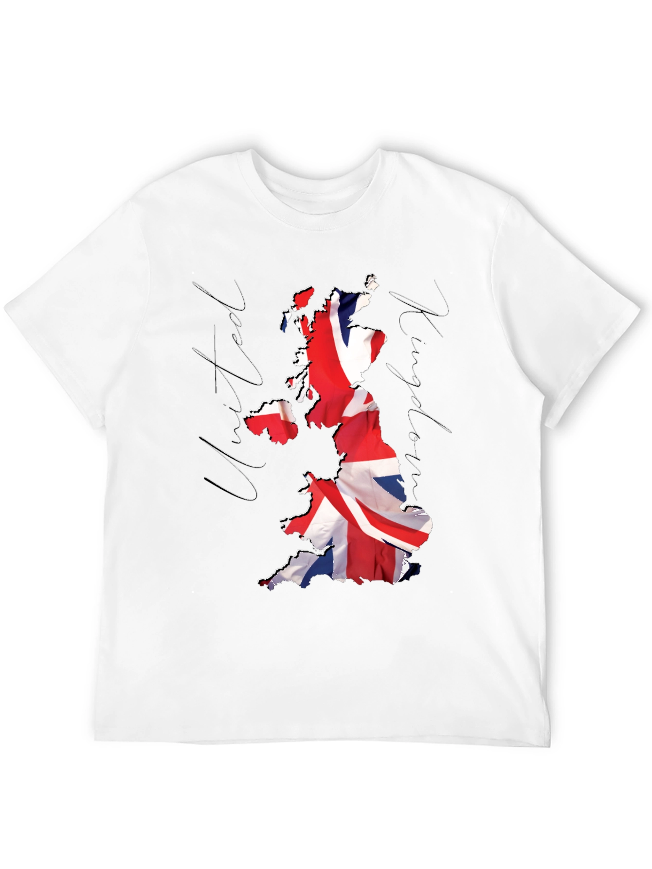 Union Jack Map T-Shirt - United Kingdom Pride