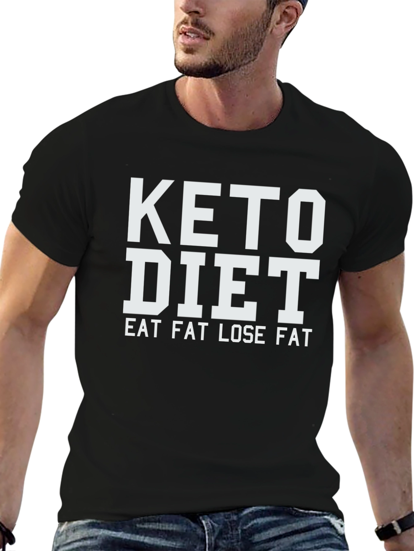Keto Diet Eat Fat Lose Fat T-Shirt