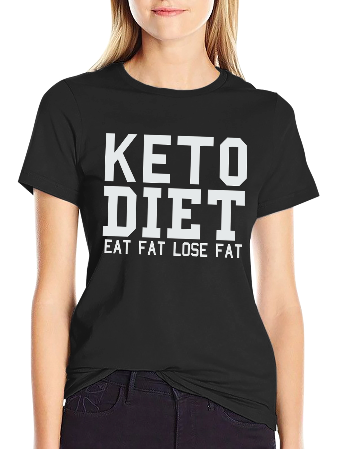 Keto Diet Eat Fat Lose Fat T-Shirt