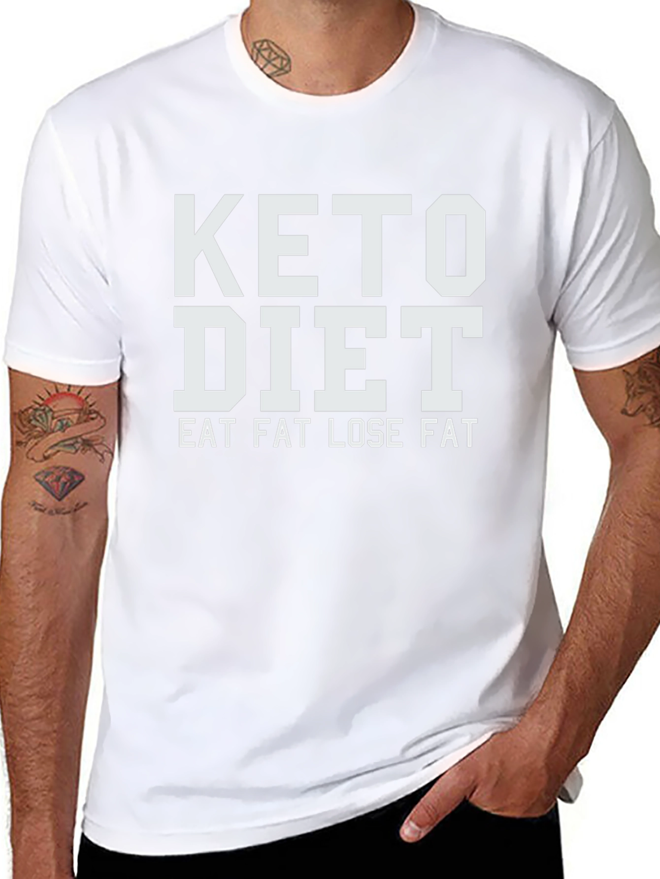 Keto Diet Eat Fat Lose Fat T-Shirt