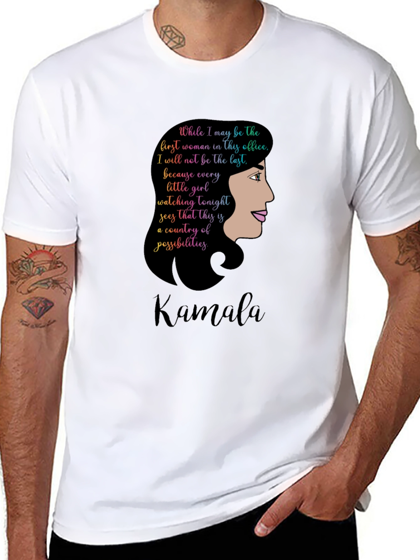 Kamala Inspirational Womens T-Shirt