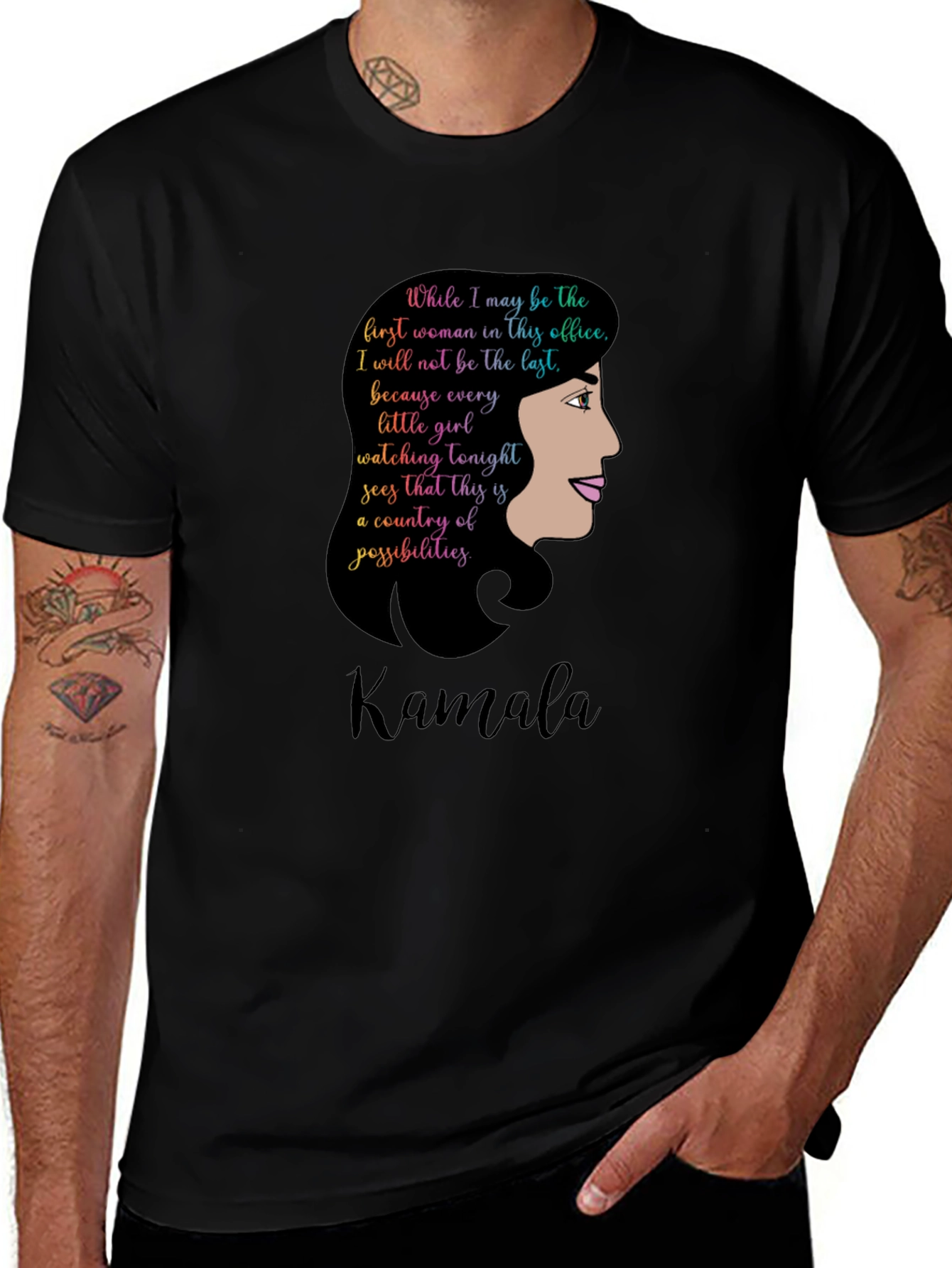 Kamala Inspirational Womens T-Shirt