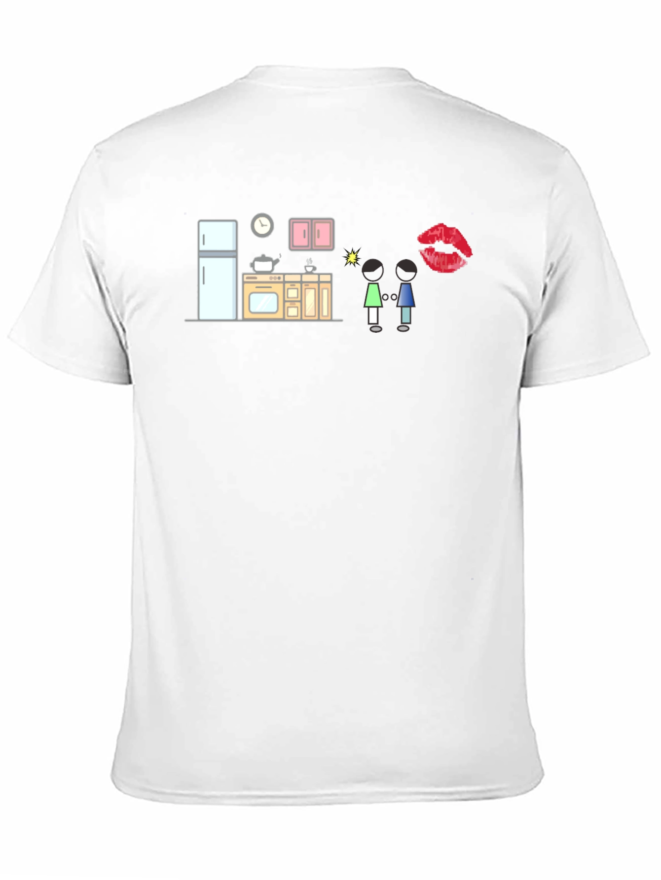 Quirky Kitchen Graphic Tee - Black