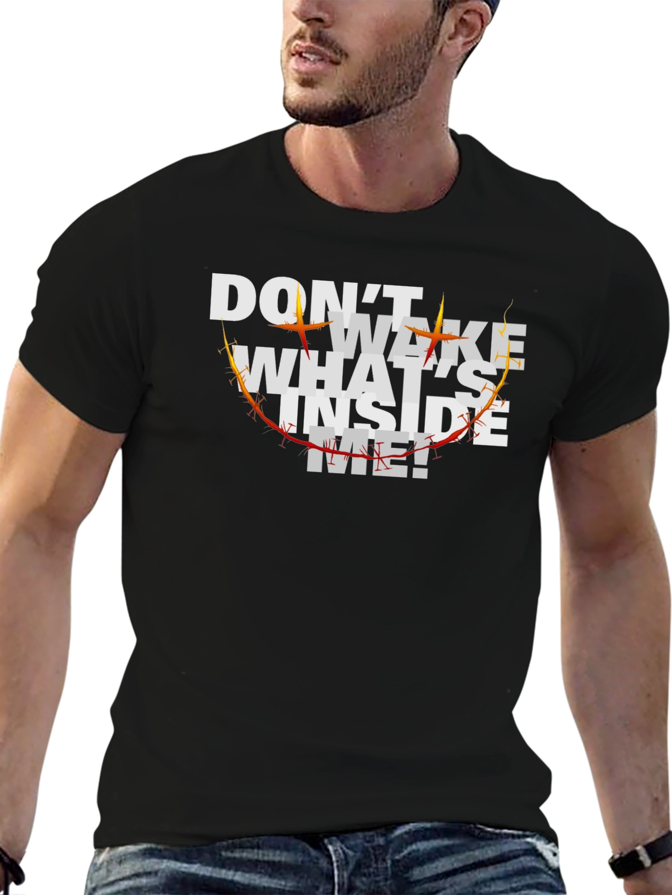 Dont Wake Whats Inside Graphic Tee
