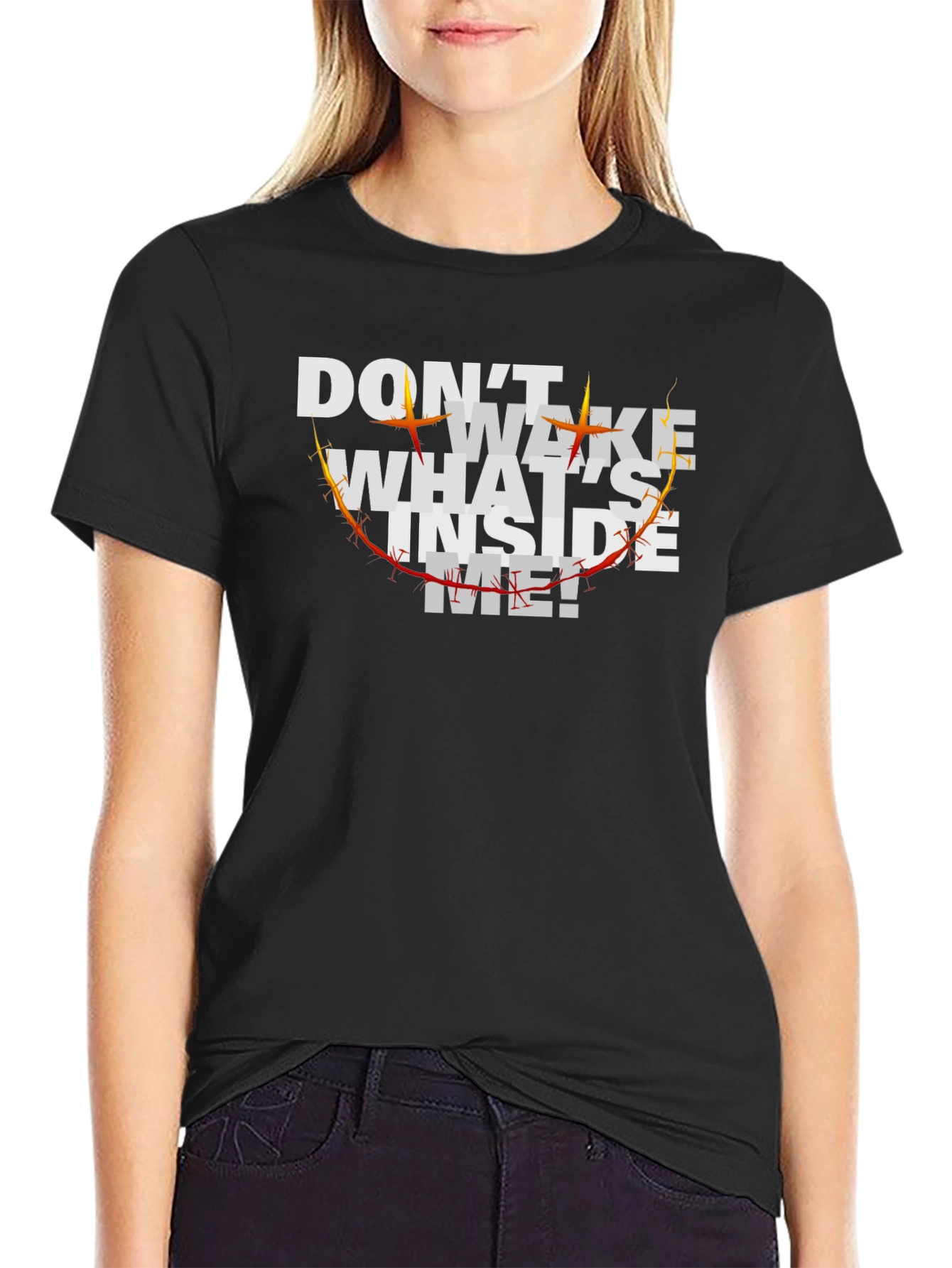 Dont Wake Whats Inside Graphic Tee
