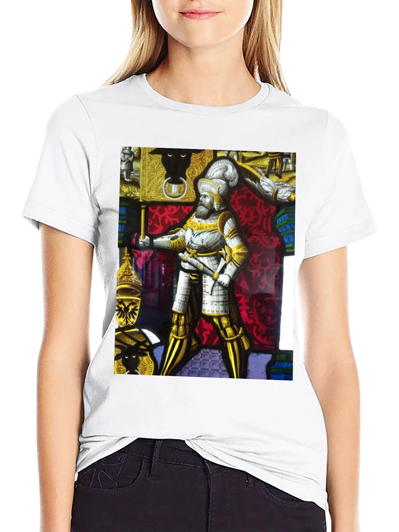 Medieval Knight Graphic Tee