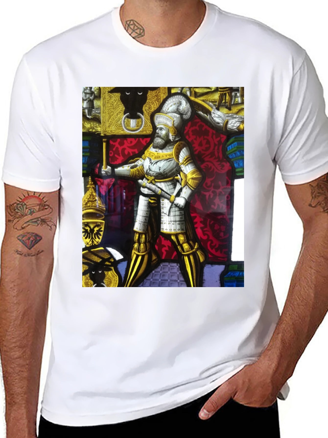 Medieval Knight Graphic Tee