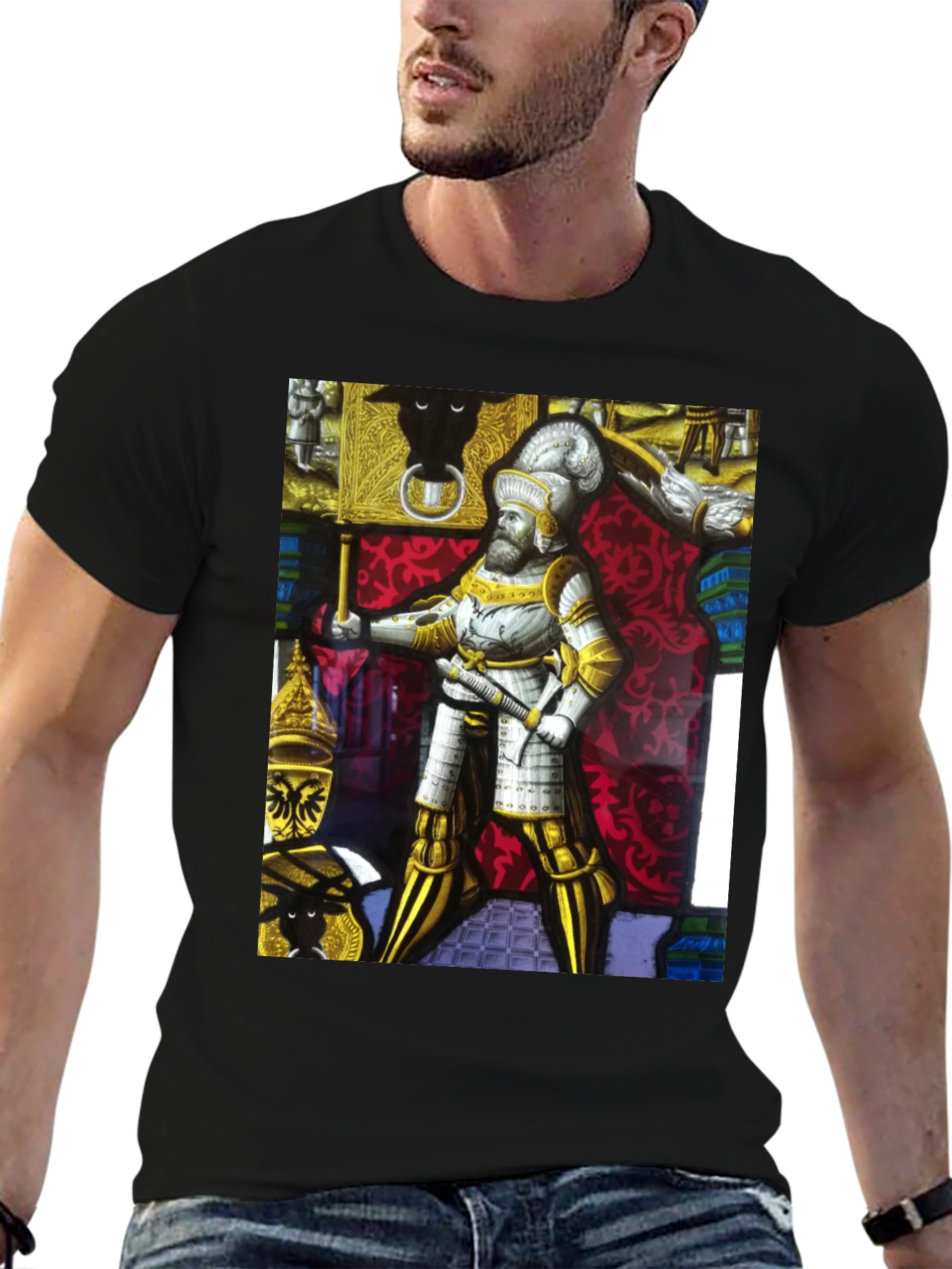 Medieval Knight Graphic Tee