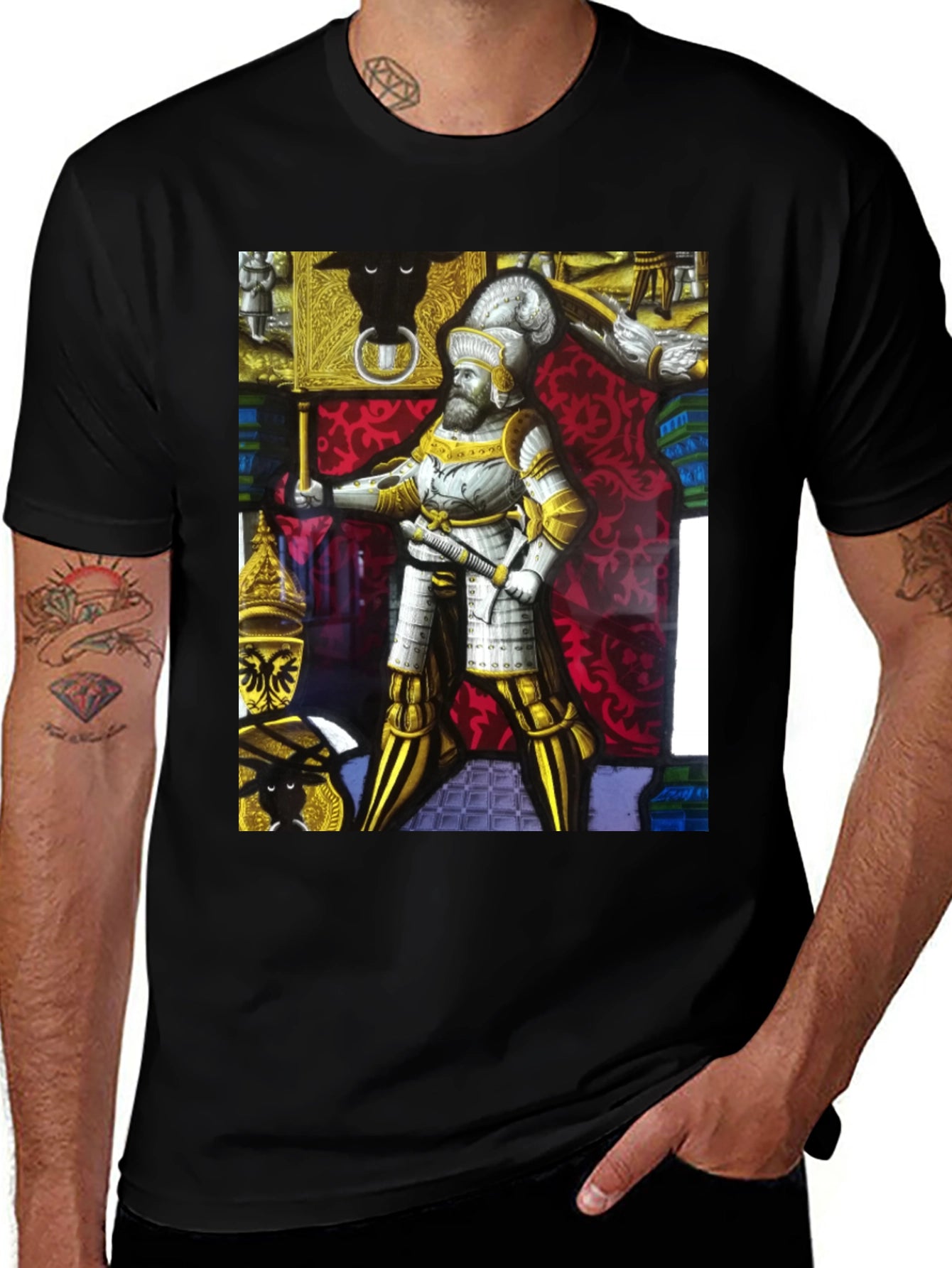 Medieval Knight Graphic Tee