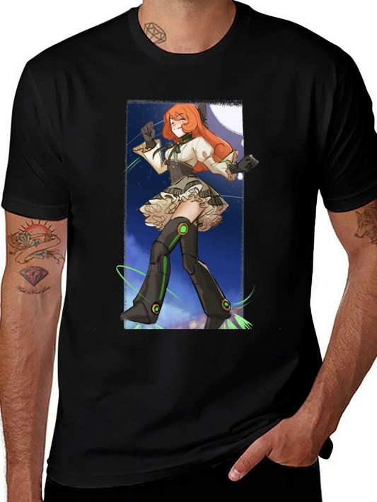 Anime Graphic T-Shirt - Penny Polendina Design