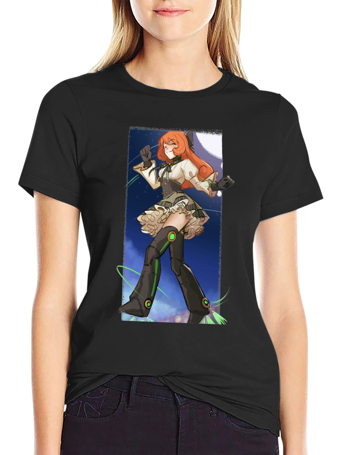Anime Graphic T-Shirt - Penny Polendina Design