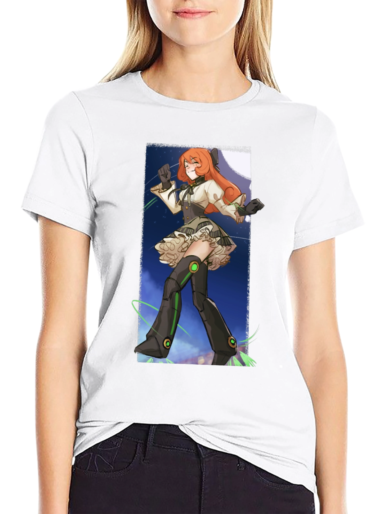 Anime Graphic T-Shirt - Penny Polendina Design