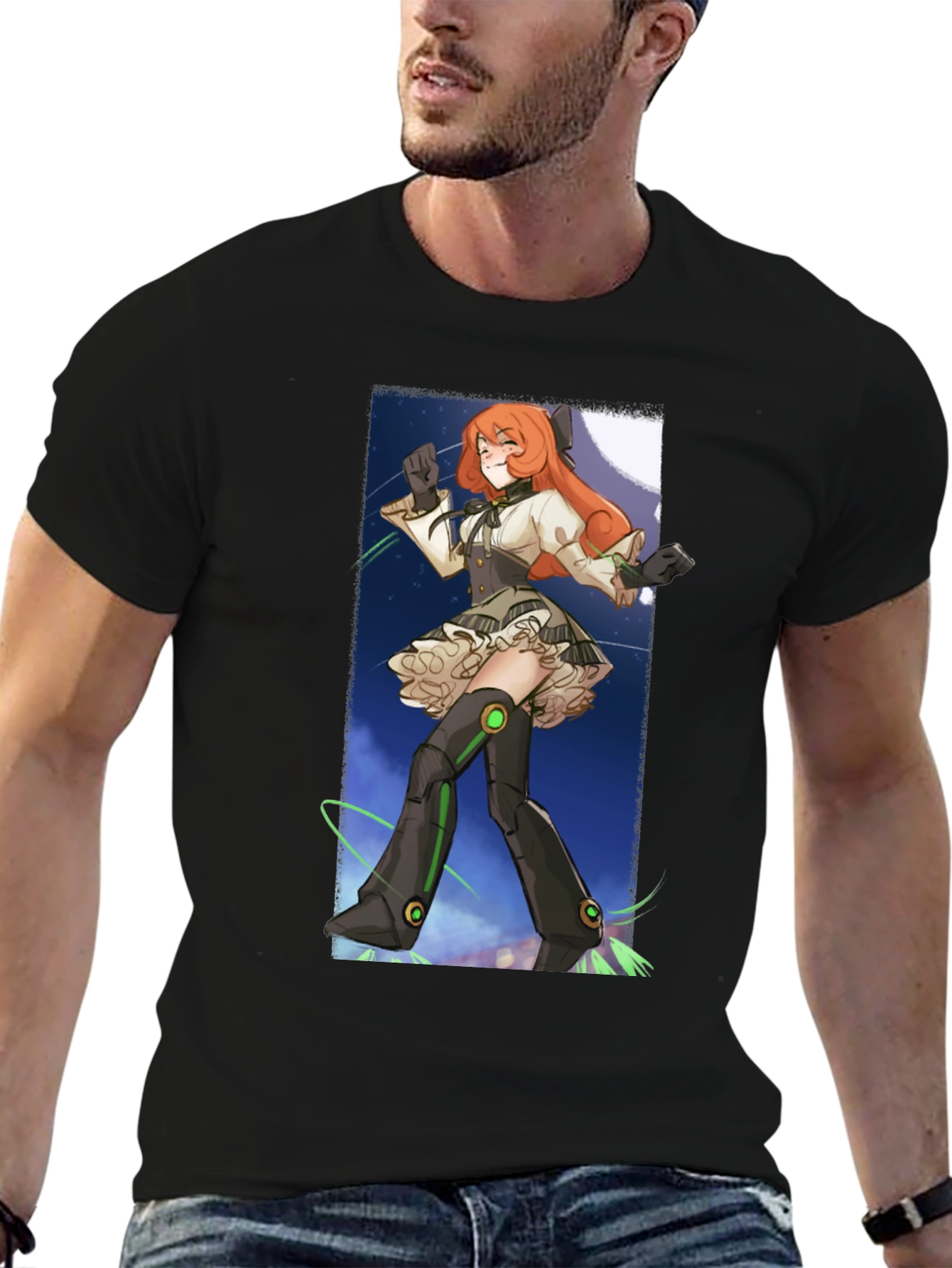 Anime Graphic T-Shirt - Penny Polendina Design
