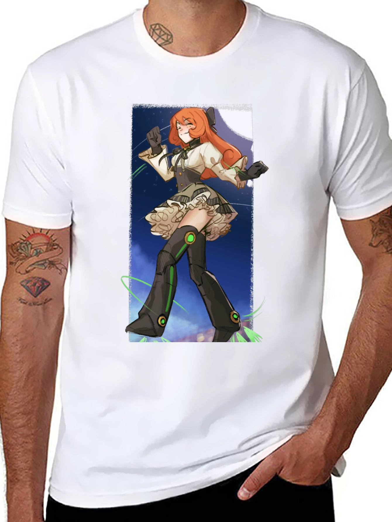 Anime Graphic T-Shirt - Penny Polendina Design