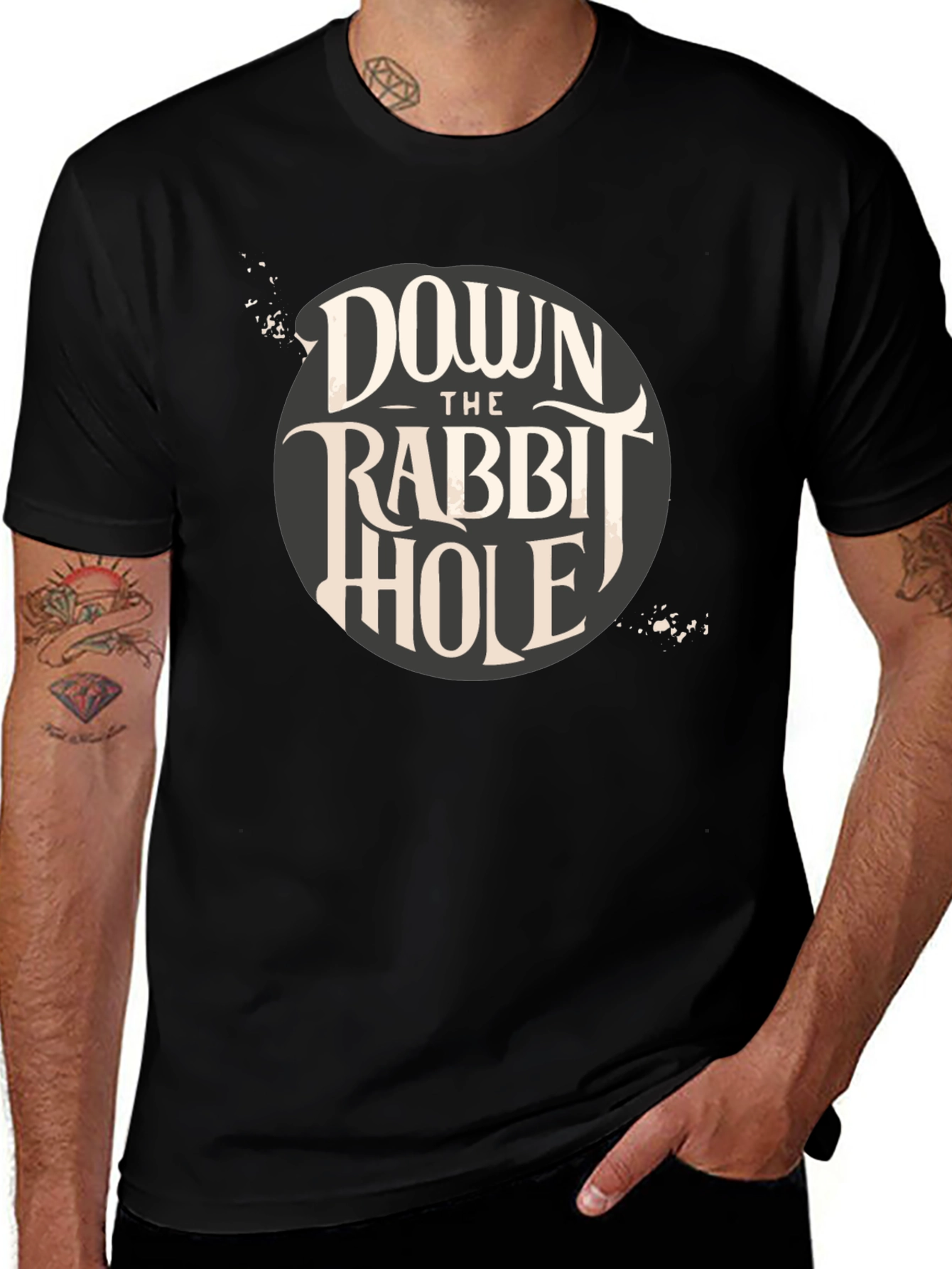 Down the Rabbit Hole Graphic T-Shirt