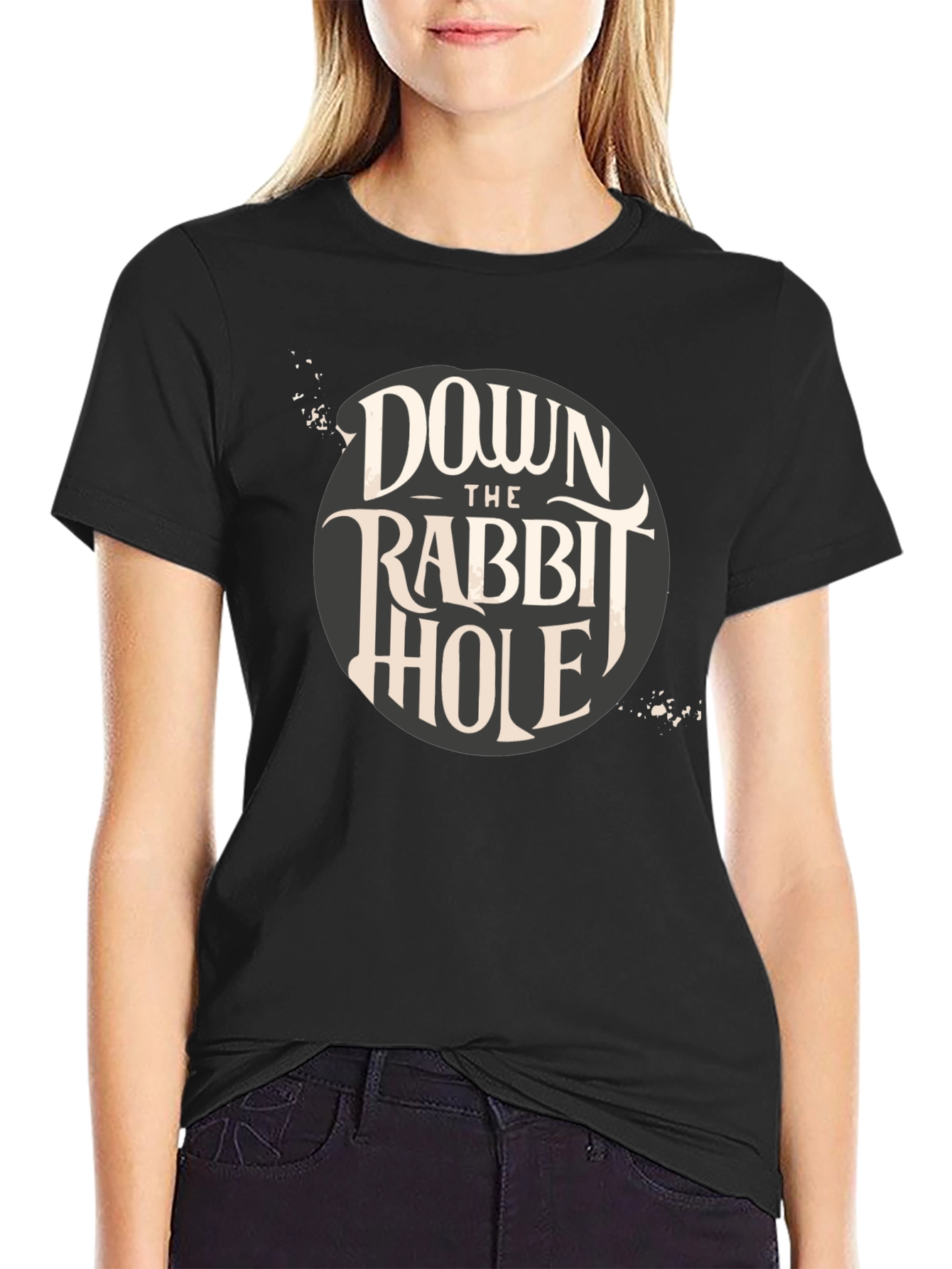 Down the Rabbit Hole Graphic T-Shirt