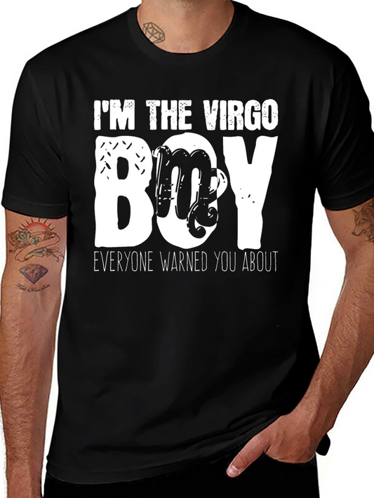 Virgo Boy T-Shirt - Funny Zodiac Sign Tee