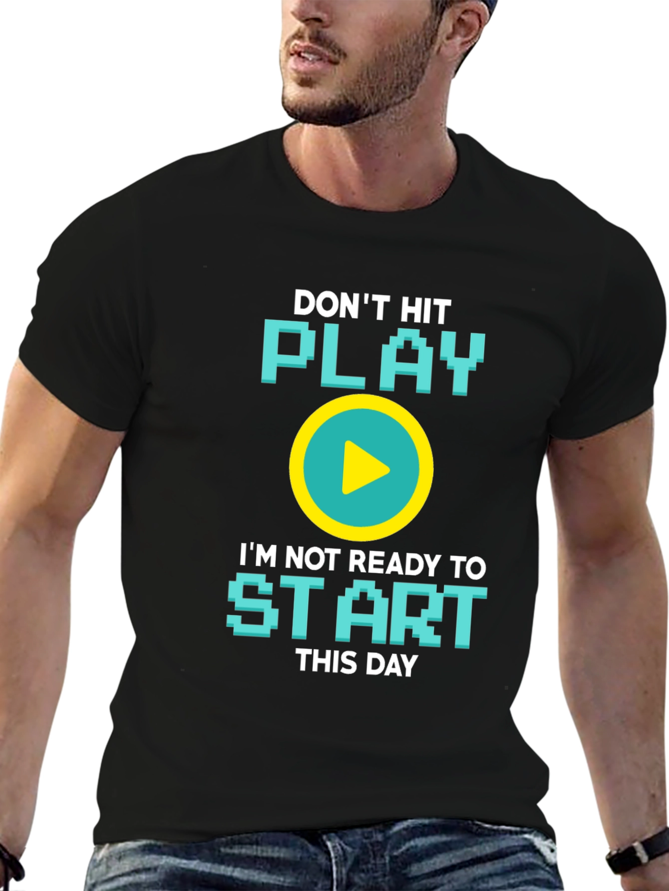 Dont Hit Play T-Shirt - Gamer Graphic Tee