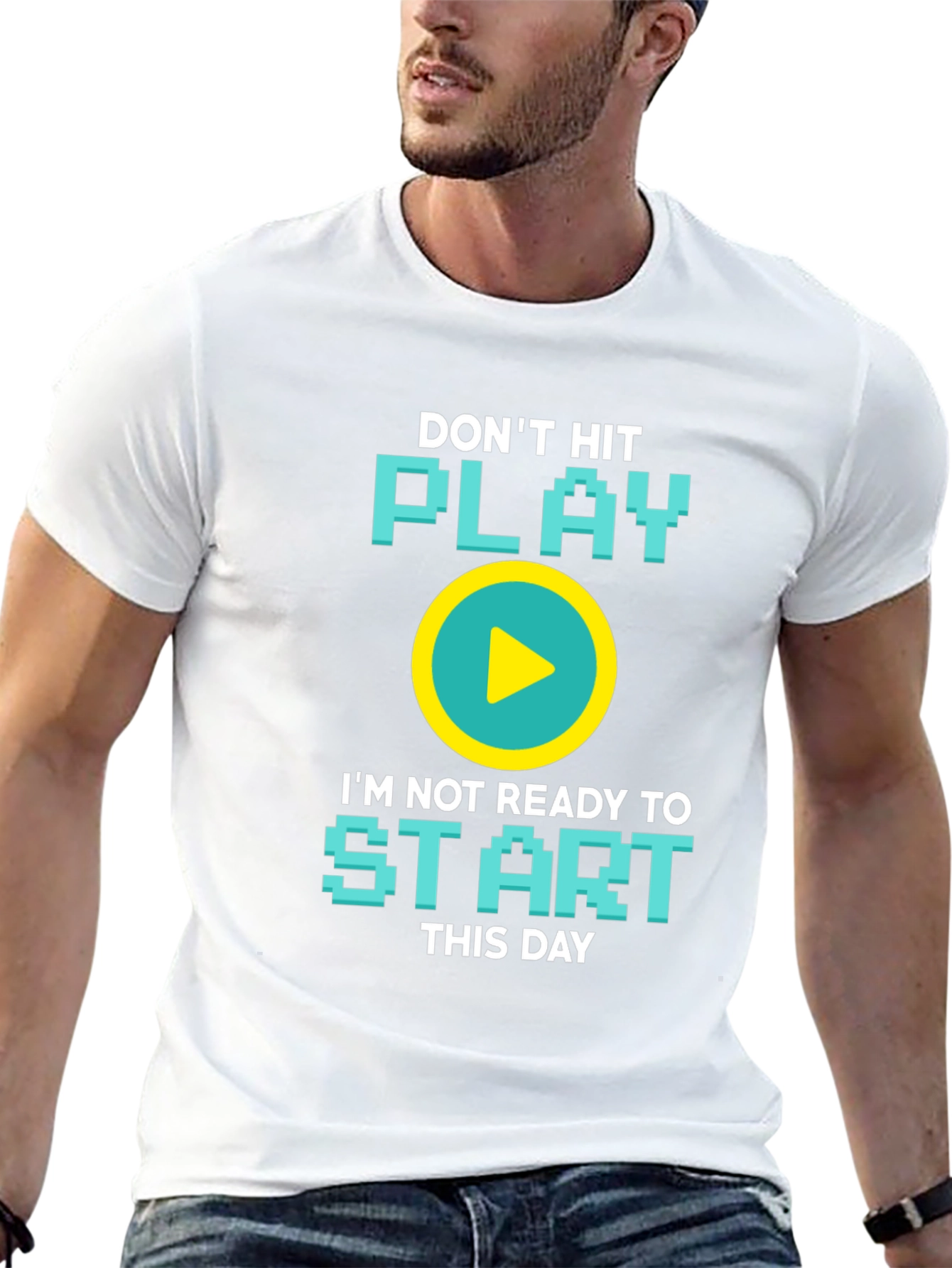 Dont Hit Play T-Shirt - Gamer Graphic Tee